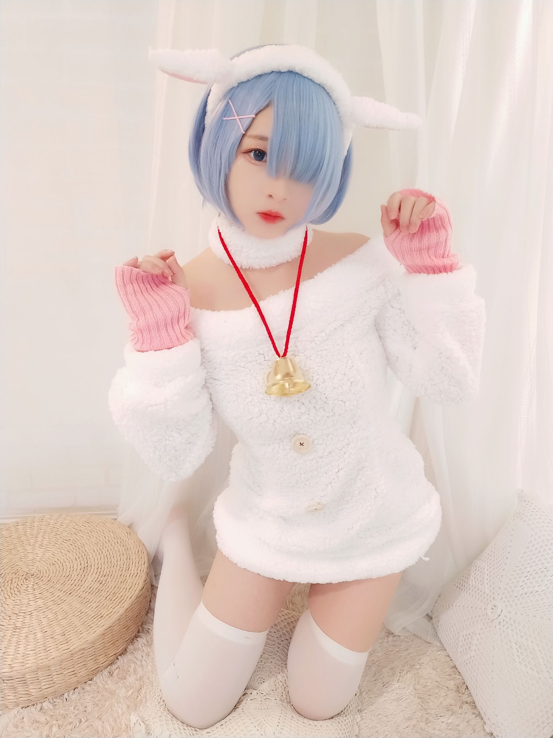 [COS福利] 二次元美女古川kagura - 蕾姆2（32P）