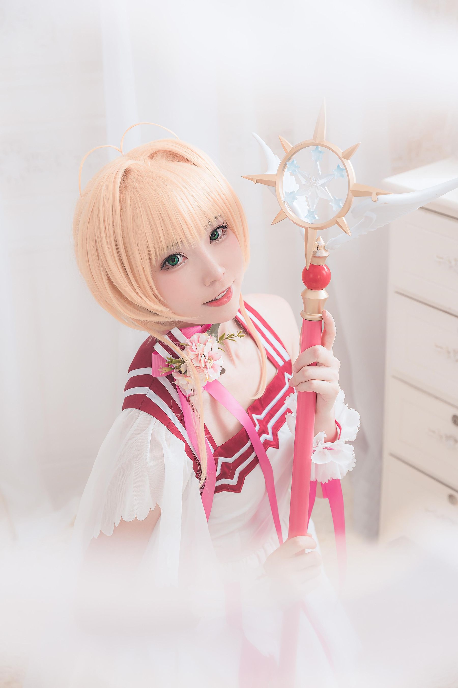 [Cosplay] 动漫博主Kitaro_绮太郎 - 小樱（26P）