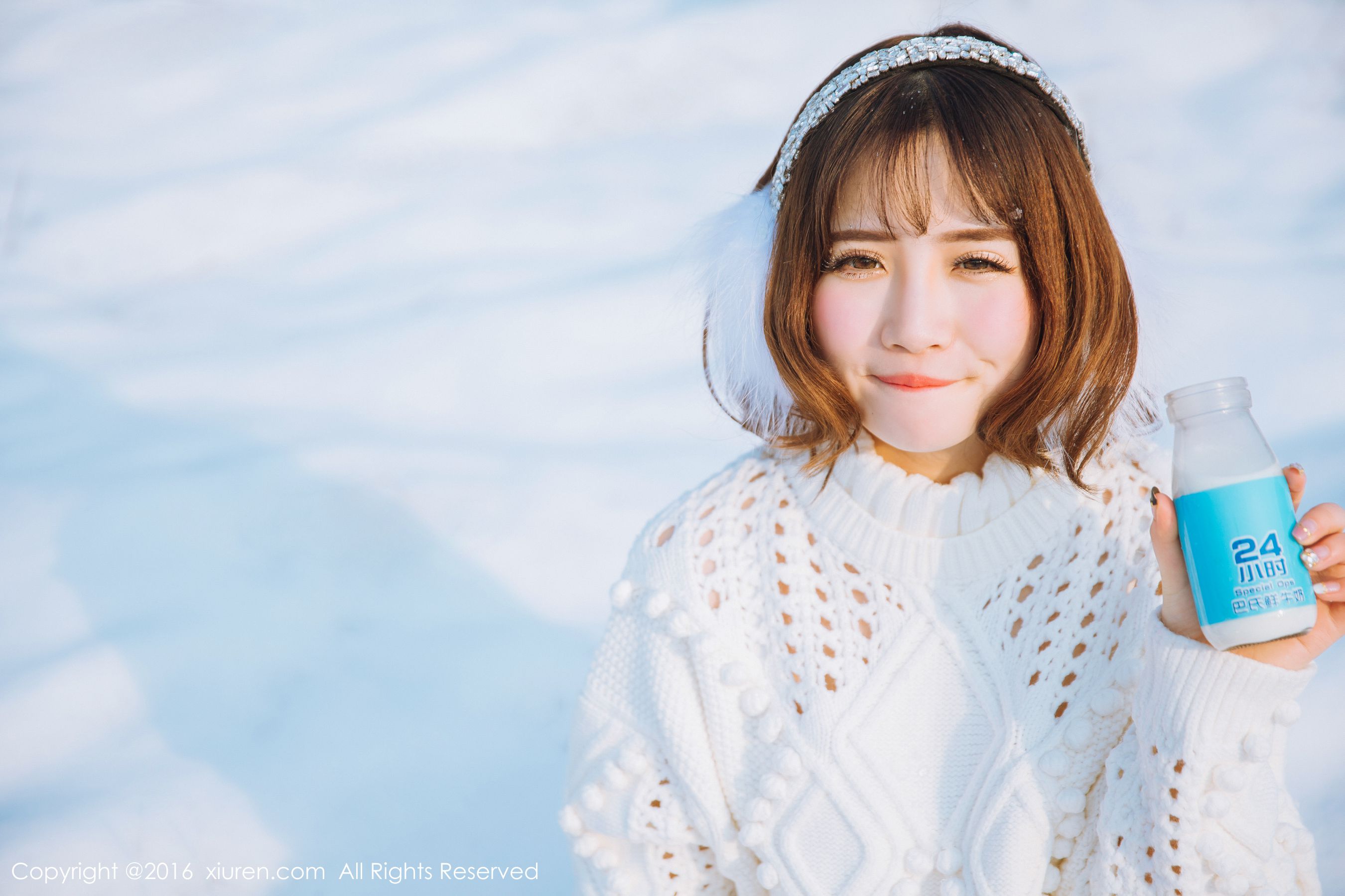 徐cake《新春雪景套图》 [秀人网XiuRen] No.484（35P）