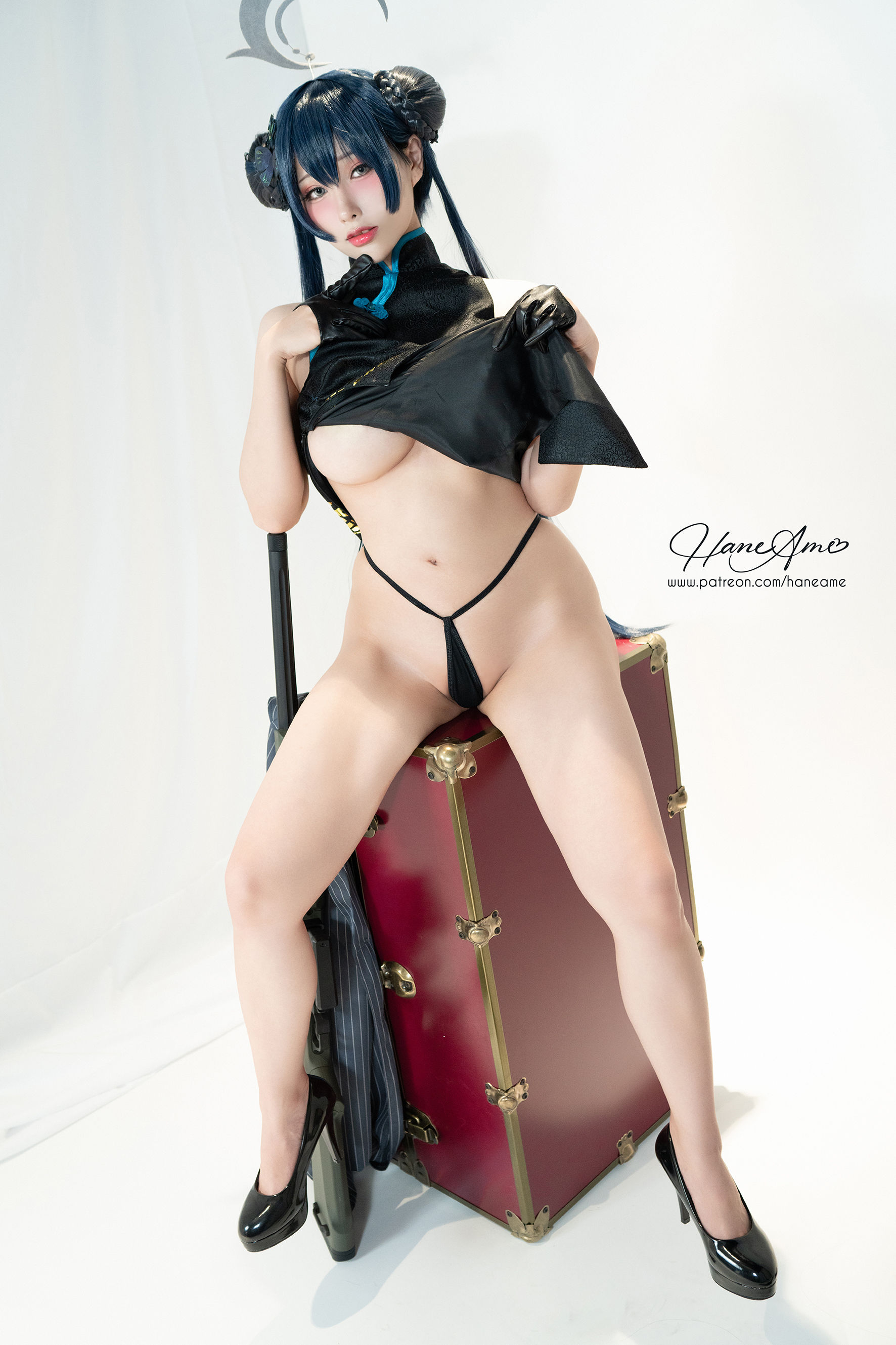 Hane Ame 雨波写真 - BlueArchive Kisaki 會長（43P）