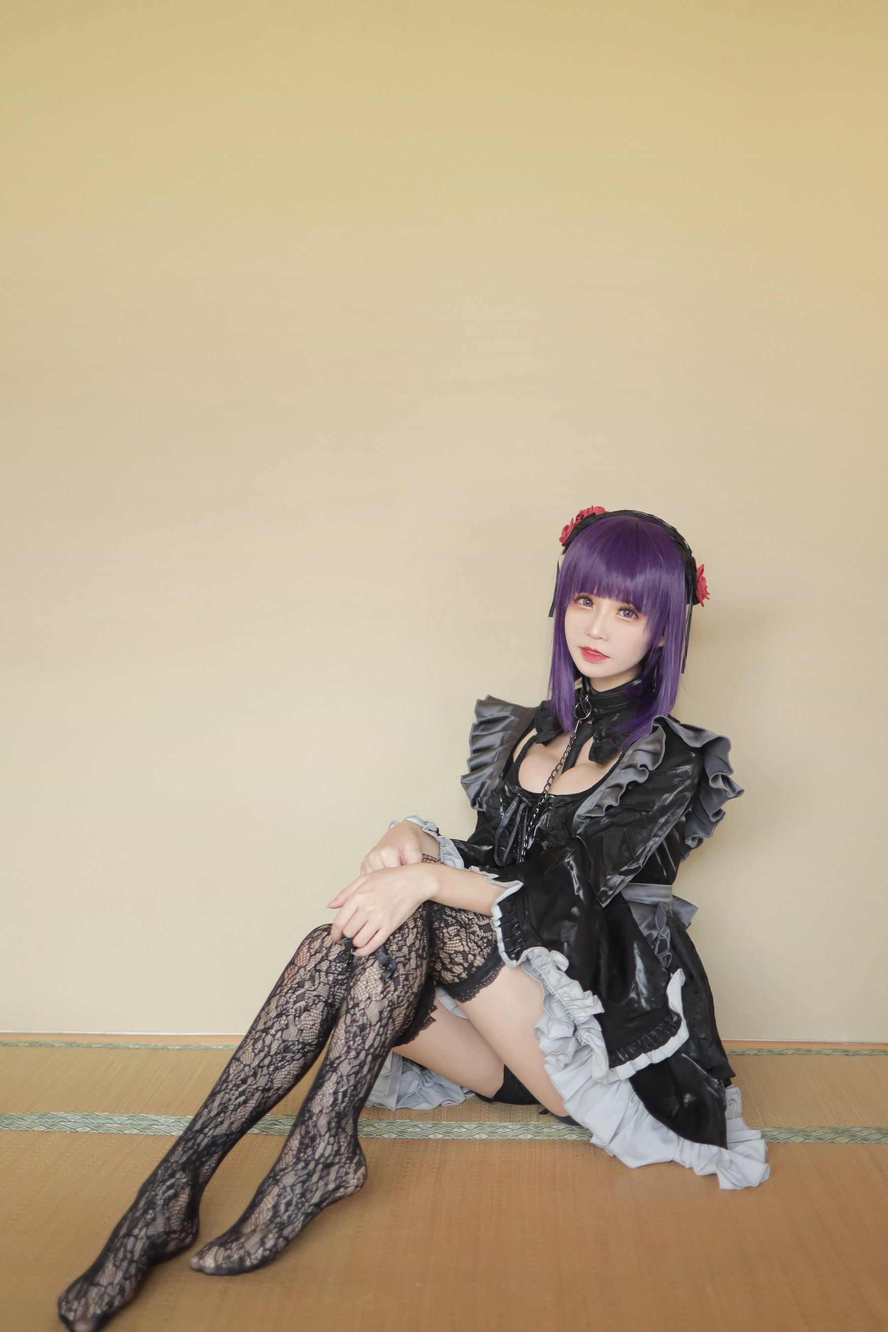 [福利COS] 动漫博主爱老师_PhD - 喜多川海梦 洛丽塔（13P）