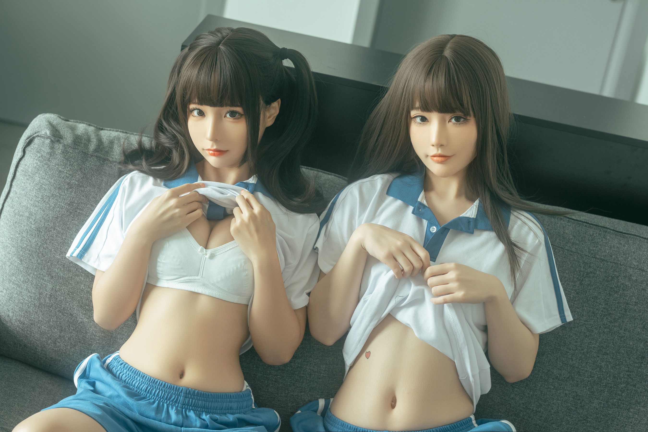 [福利COS] 动漫博主蠢沫沫 - 同桌的你（88P）