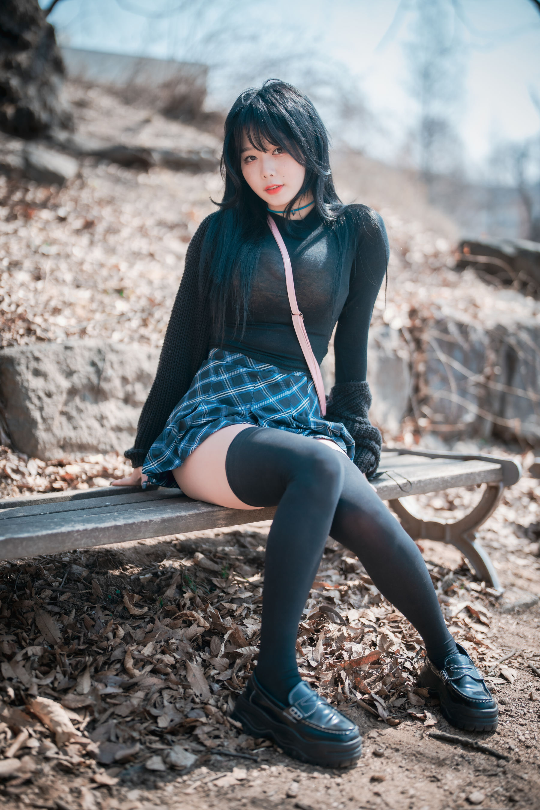 [DJAWA]  Zia - Early Spring Walk in March（141P）-爱变色