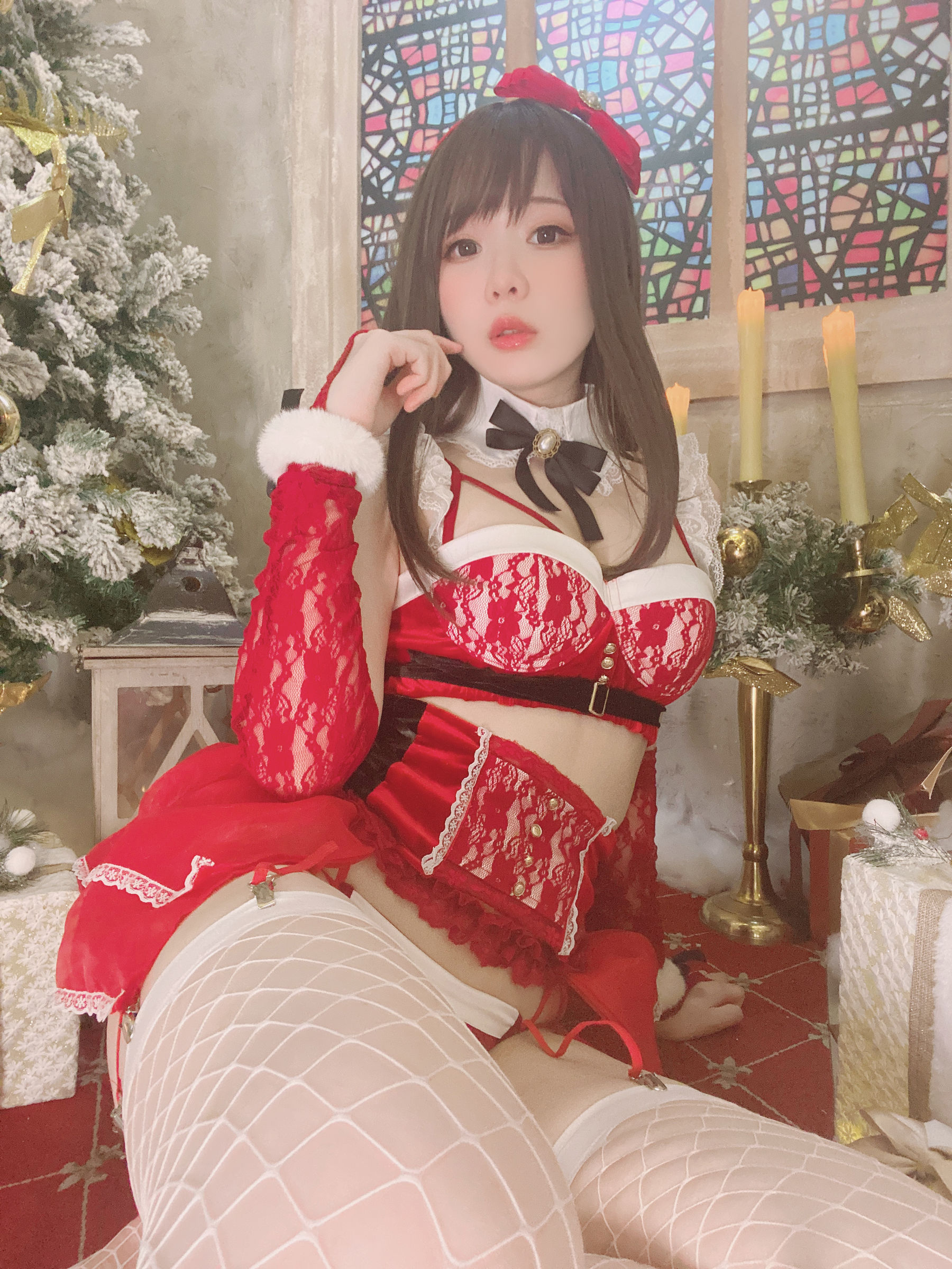 [福利COS] 微博妹纸霜月shimo - もうすぐ今年も終わります！（20P）