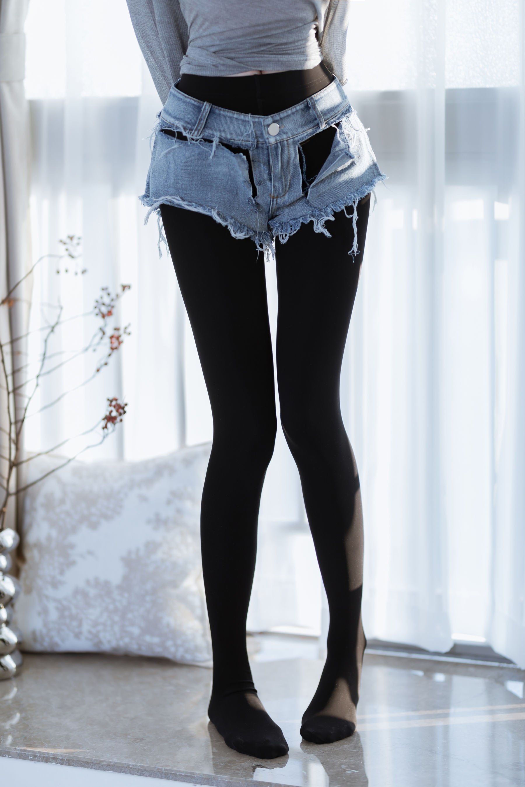 许岚 - 半透毛衣（38P）