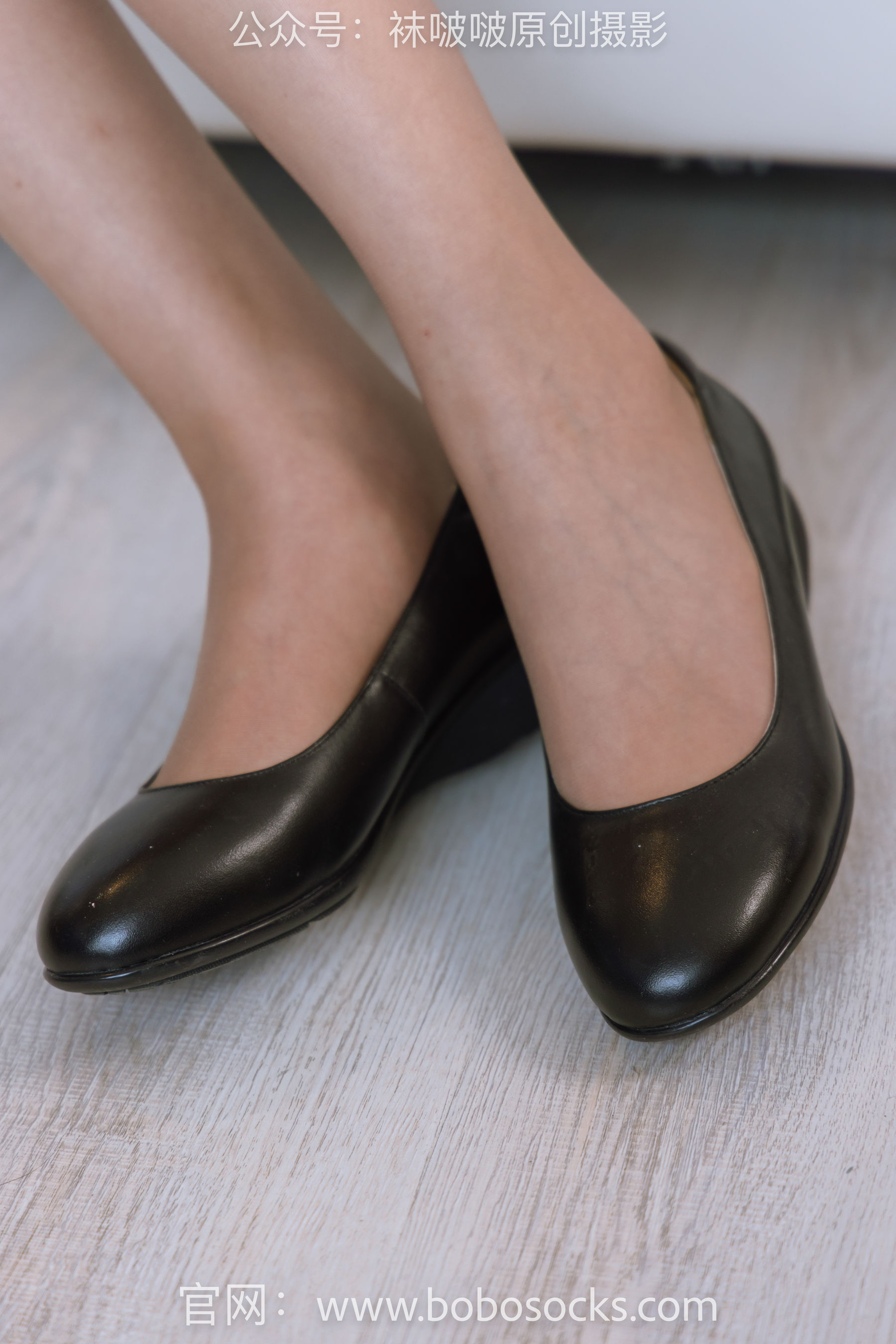 BoBoSocks袜啵啵 No.159 小甜豆-平底鞋、咖啡丝、空姐制服（137P）