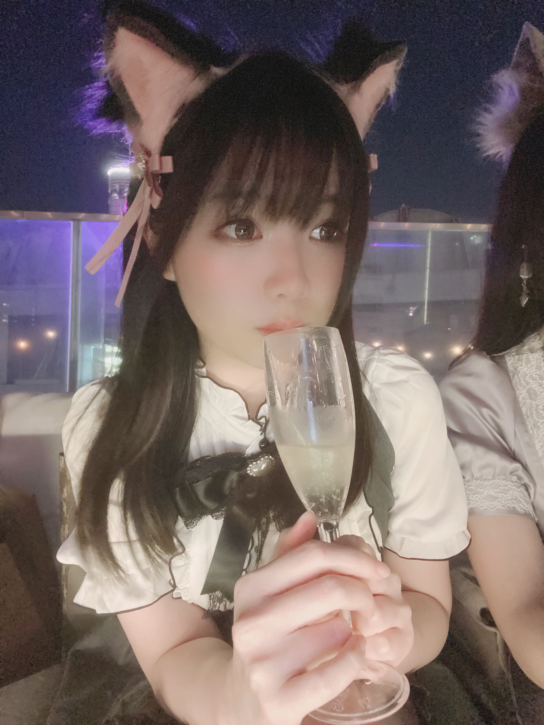 [福利COS] 微博妹纸霜月shimo - 一緒に飲みますか？（19P）