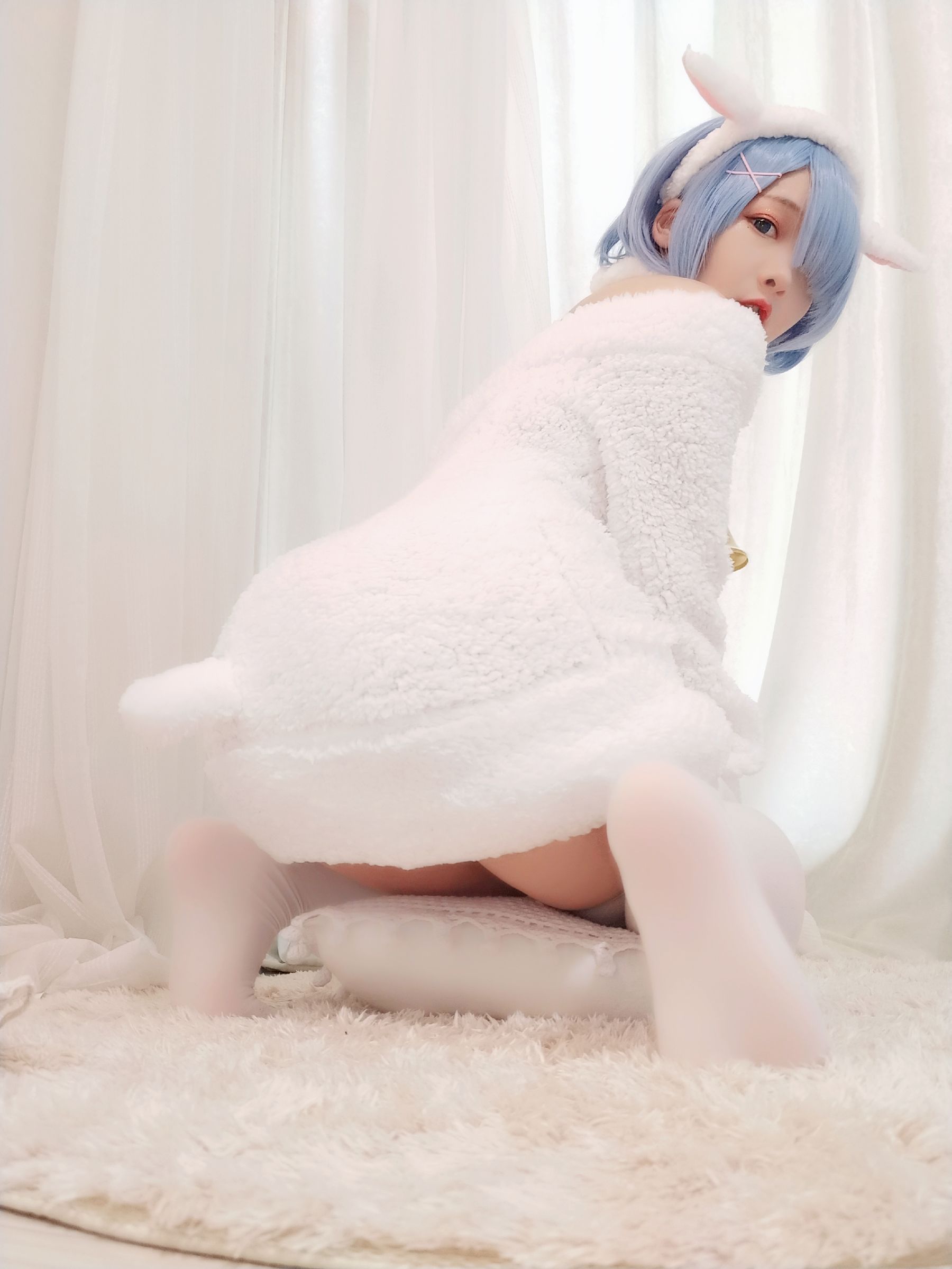 [COS福利] 二次元美女古川kagura - 蕾姆2（32P）