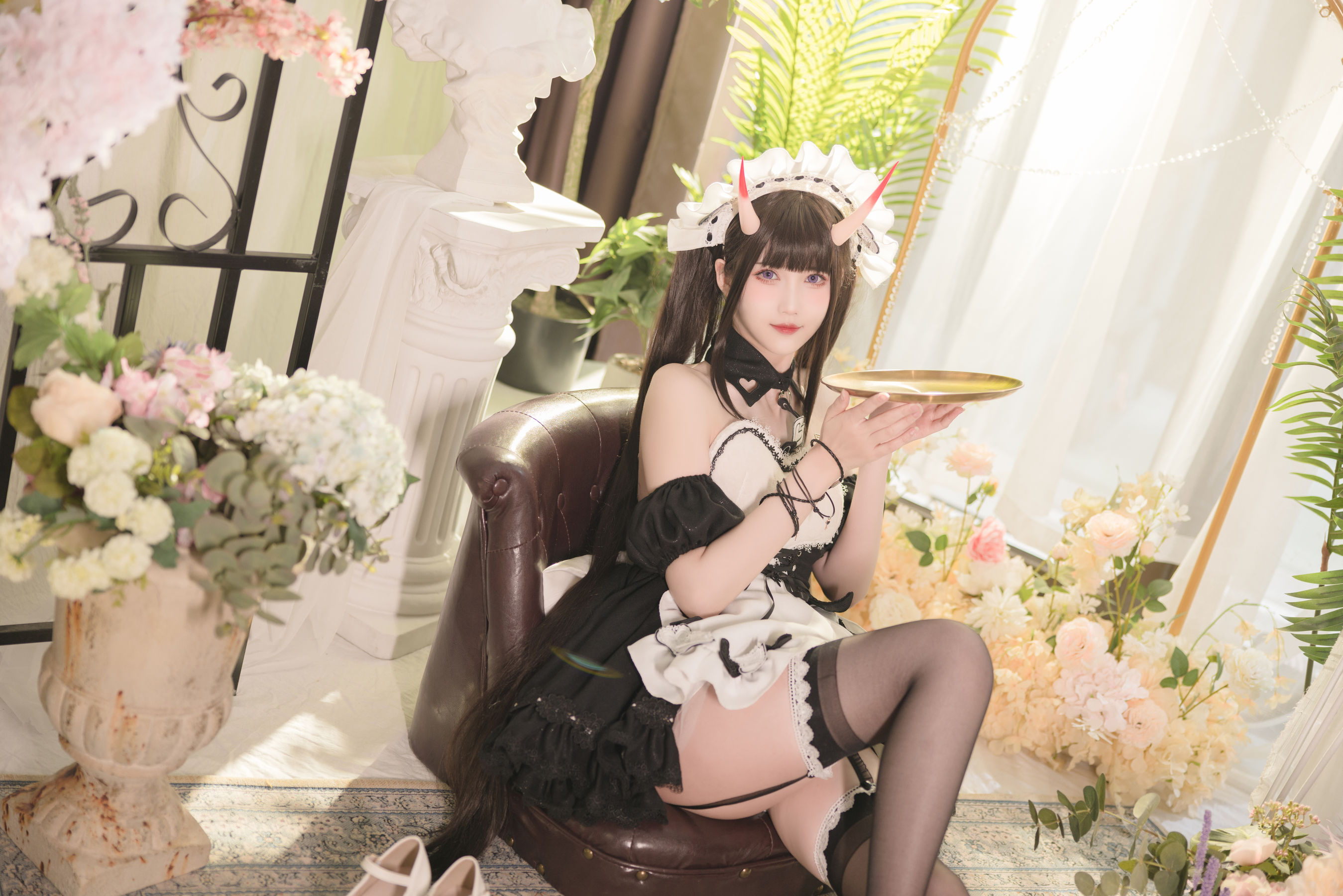 [福利COS] 花兮_honoka - 能代 需要少冰吗（21P）