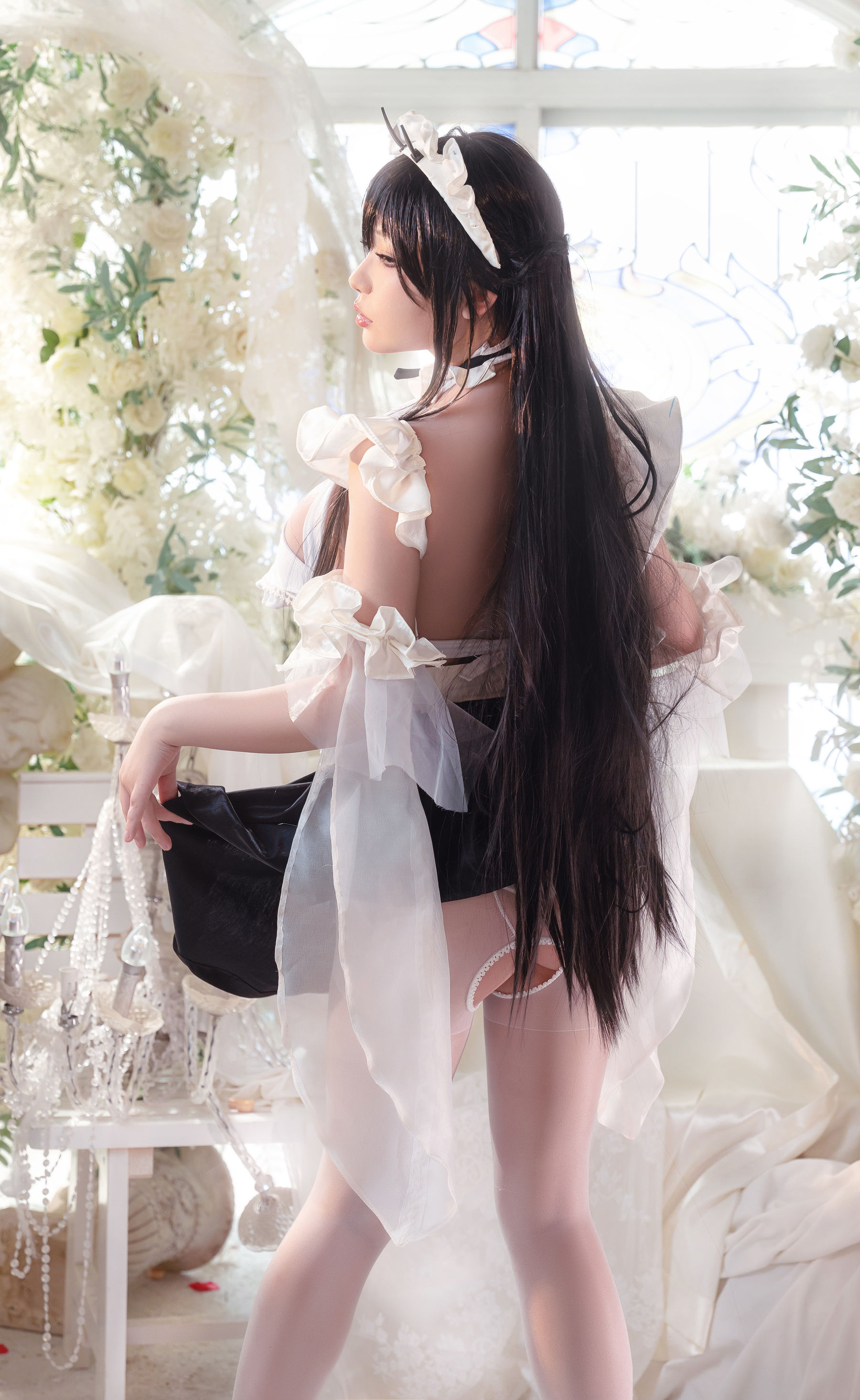 [福利COS] 七七娜娜子 - 不挠女仆（12P）