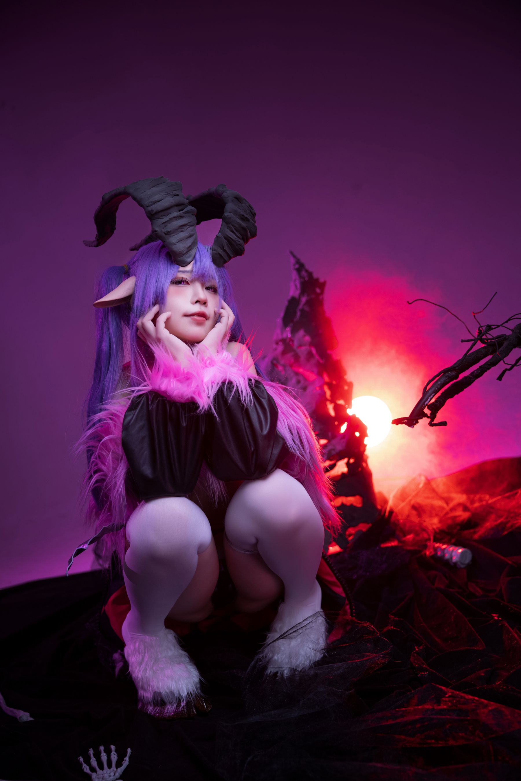 [福利COS] 动漫博主G44不会受伤 - 咩咩子（24P）