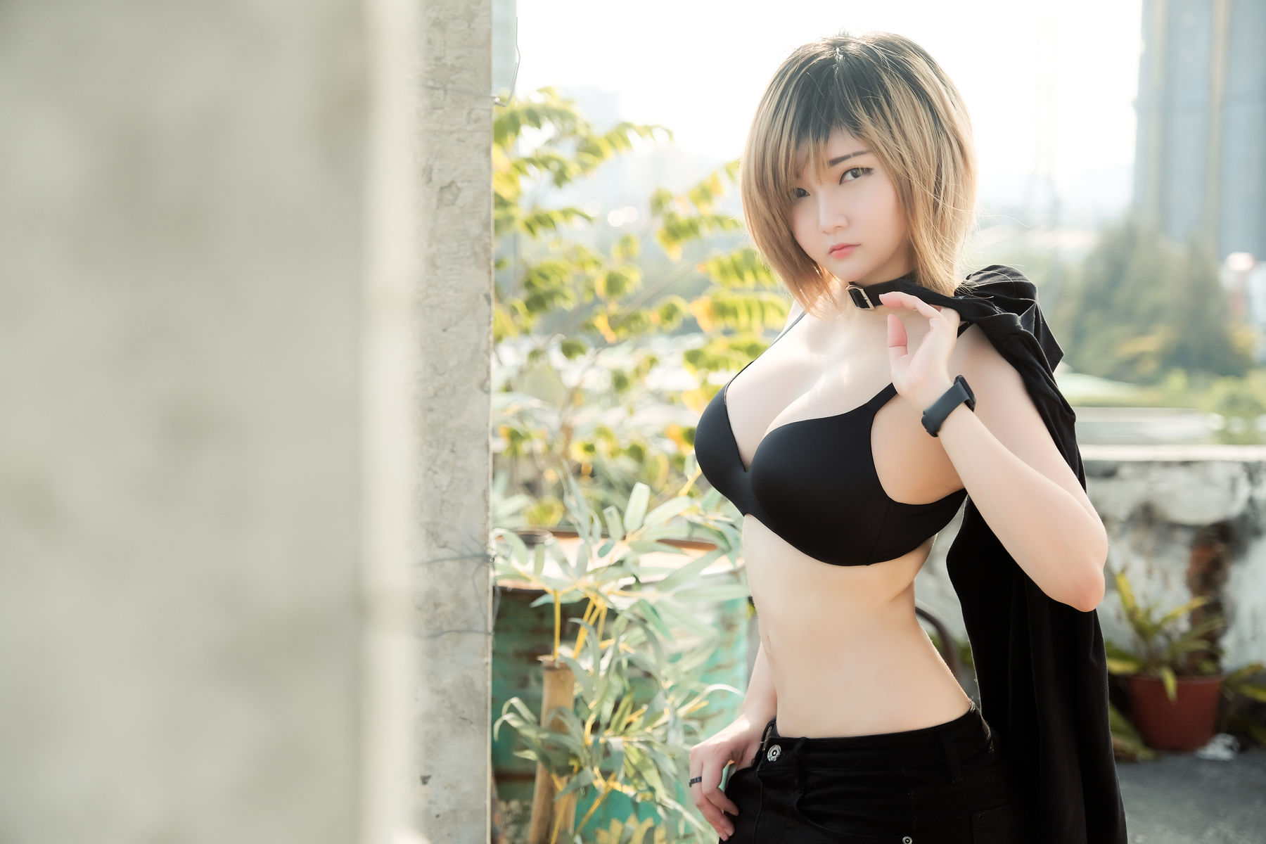 Coser小姐姐Potato Godzilla - Casual Outside（21P）