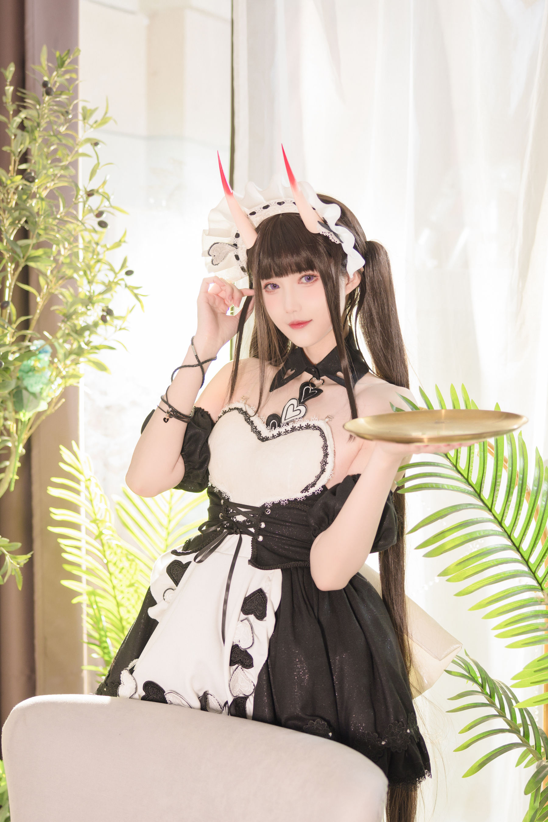 [福利COS] 花兮_honoka - 能代 需要少冰吗（21P）