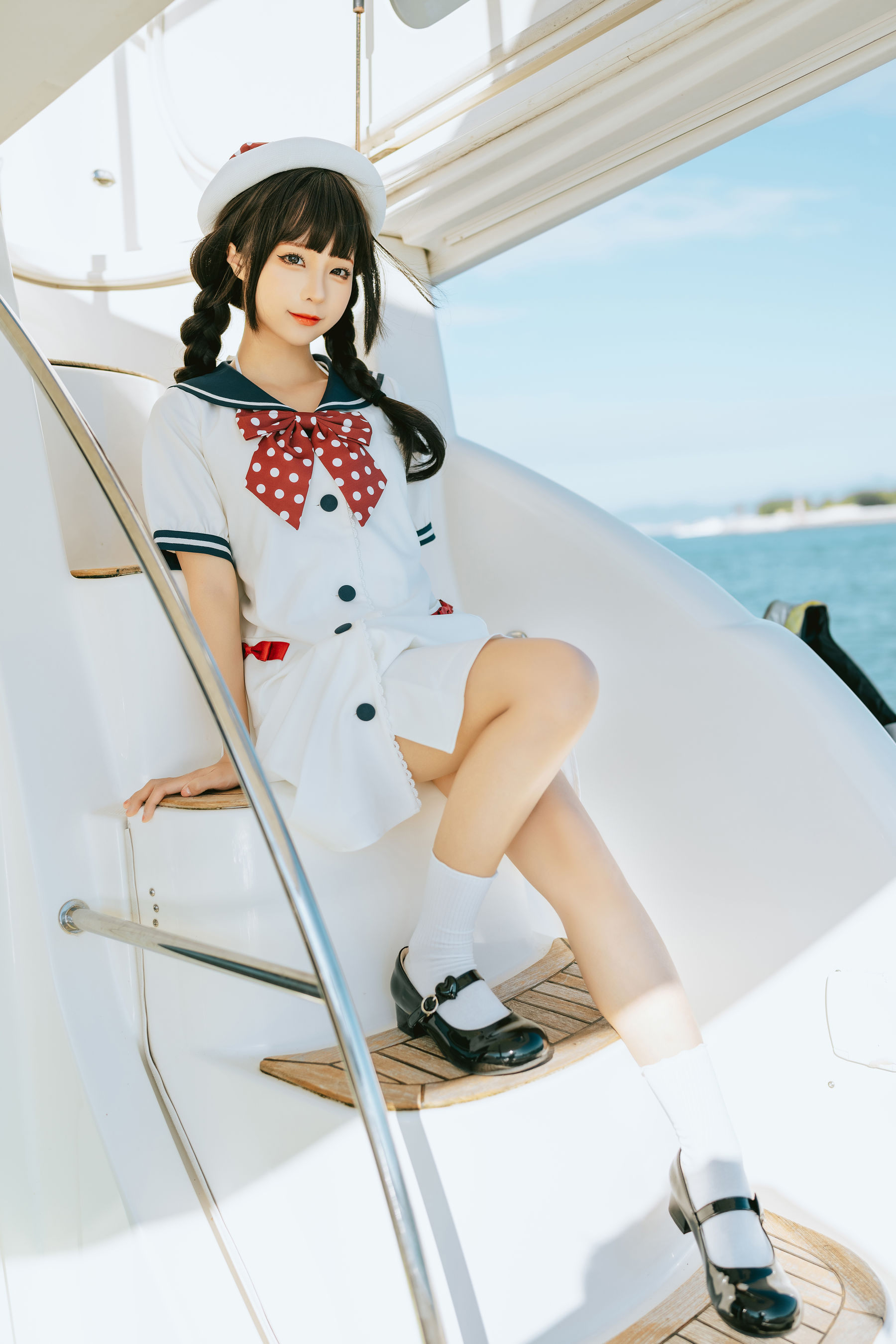 [福利COS] 动漫博主蠢沫沫 - 水手日记（绅士版）（125P）