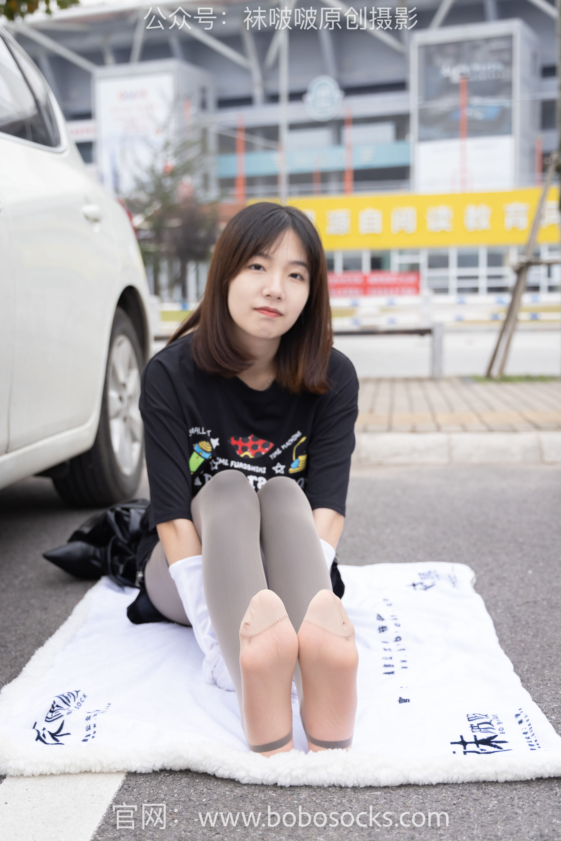 BoBoSocks袜啵啵 No.146 小甜豆-高跟长靴、黑色踩脚裤、肉丝（154P）