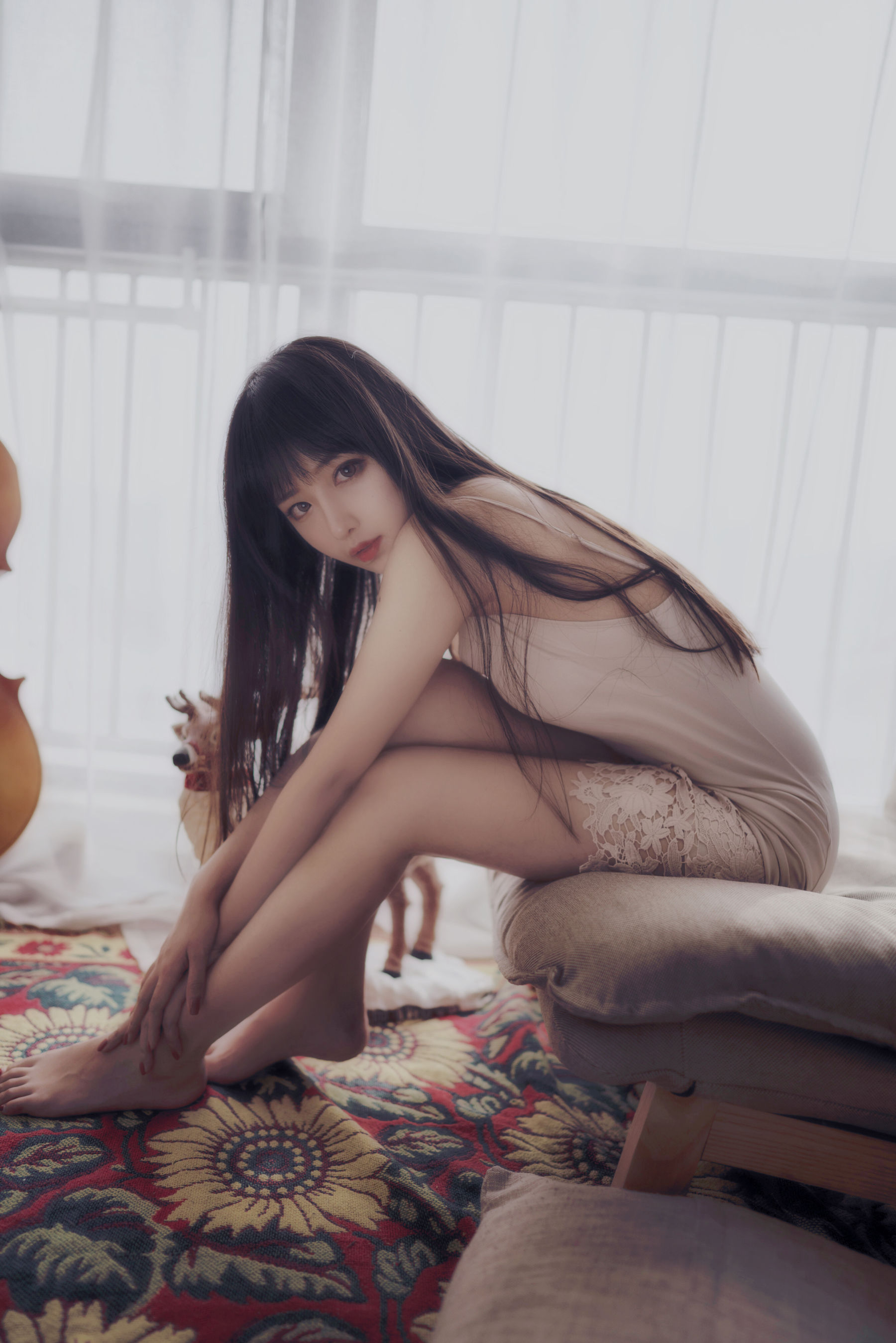 [福利COS] Shika小鹿鹿 - 长发姑娘（21P）