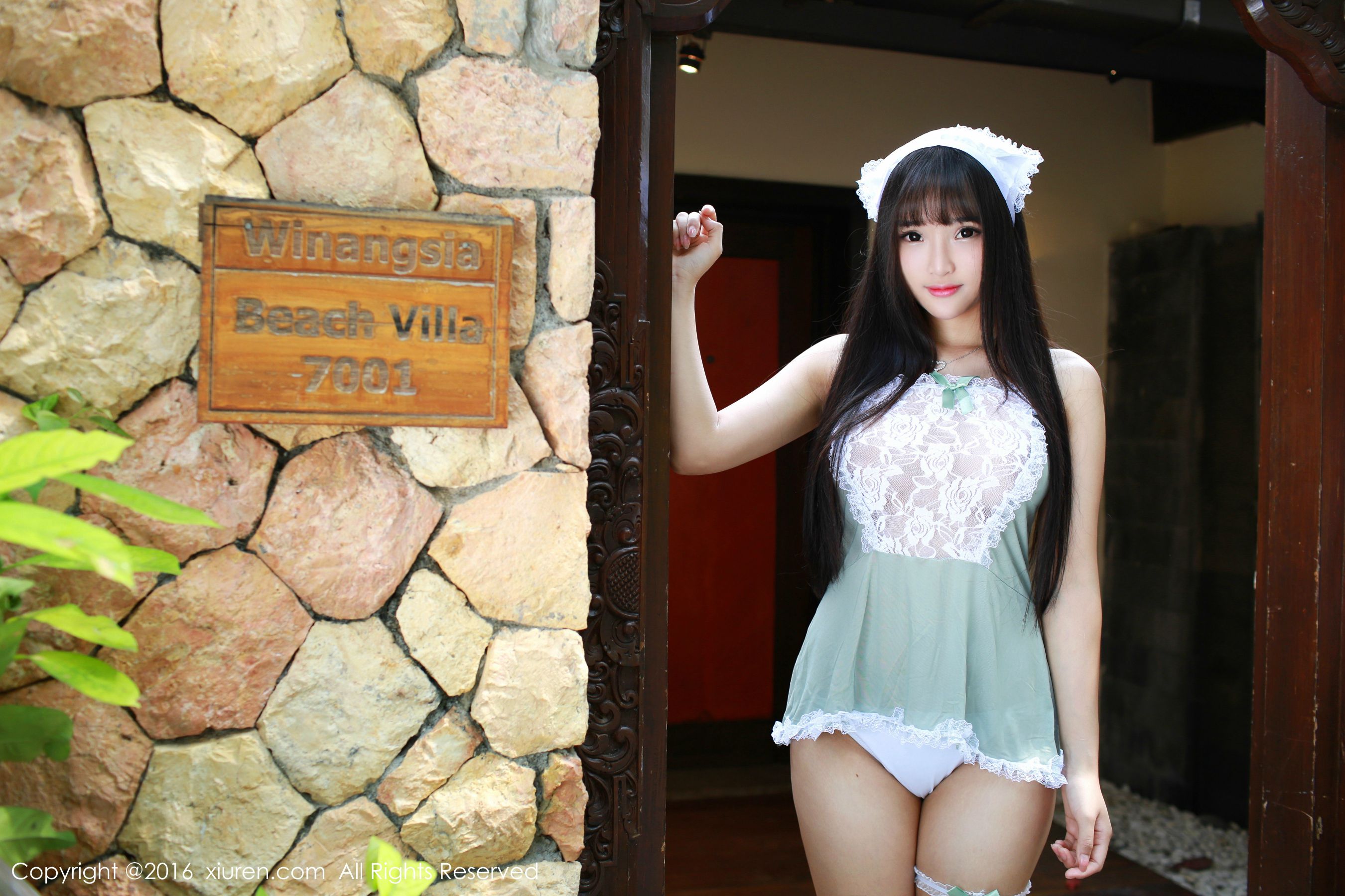 夏瑶baby《清新女仆装+可爱内衣》 [秀人网XiuRen] No.463（52P）