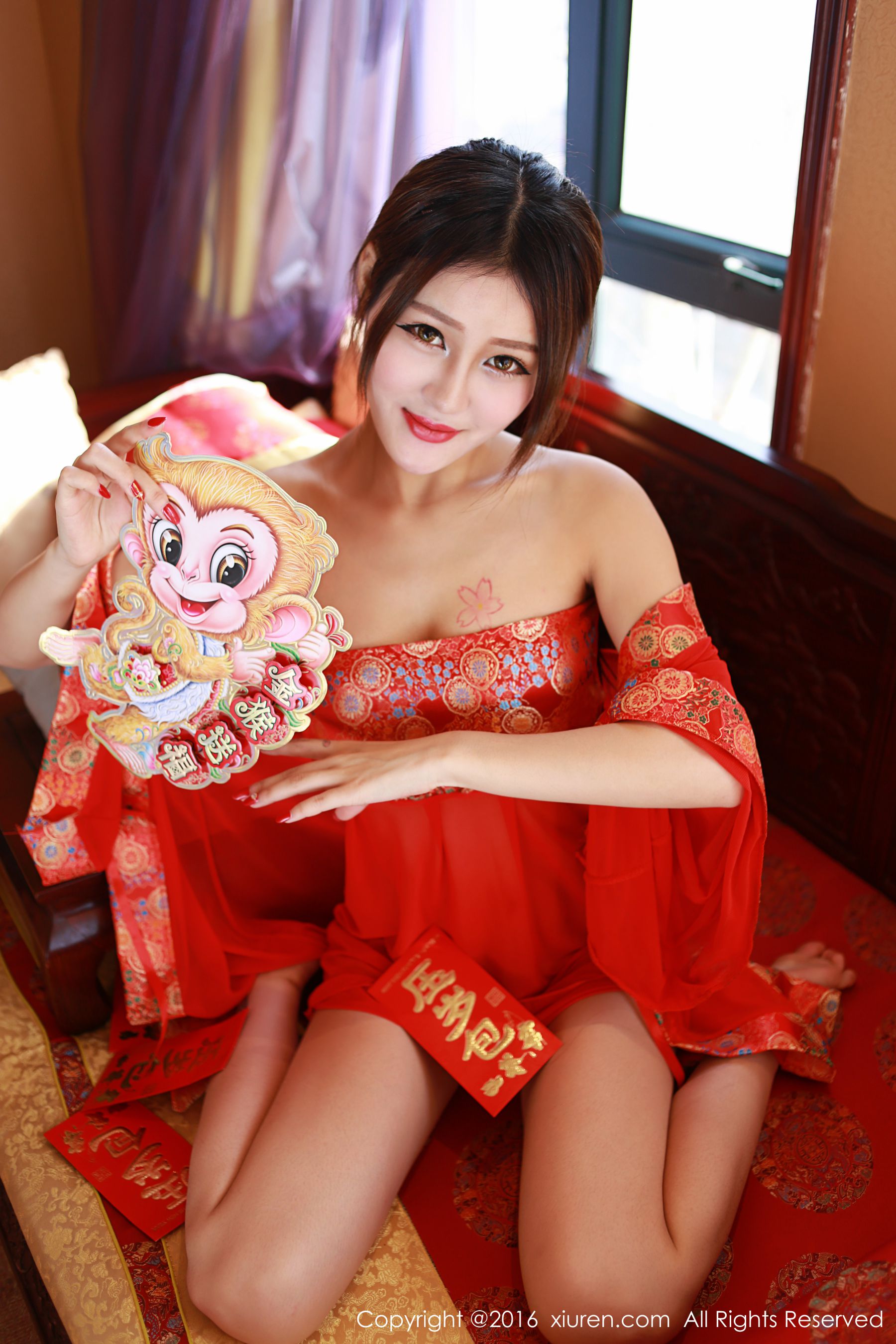 王乔恩Abby《2016新春福利》 [秀人网XiuRen] No.476（50P）