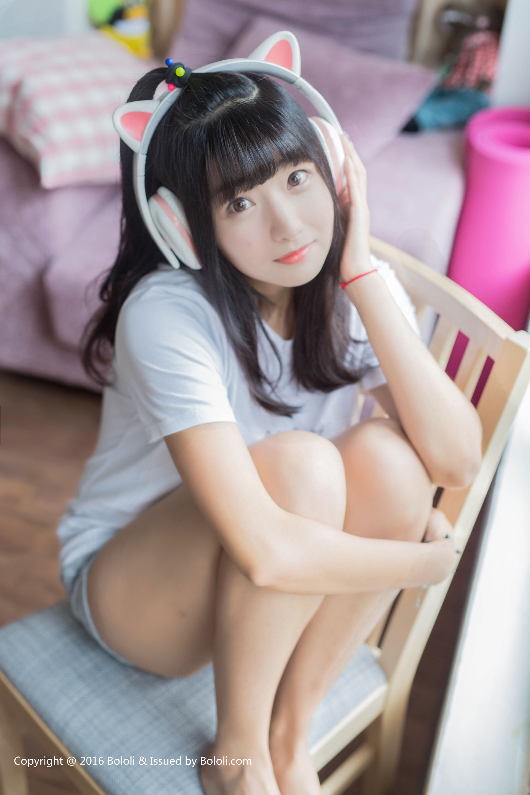 周闻《球球喵耳机》 [Kimoe激萌文化] KIM006（40P）