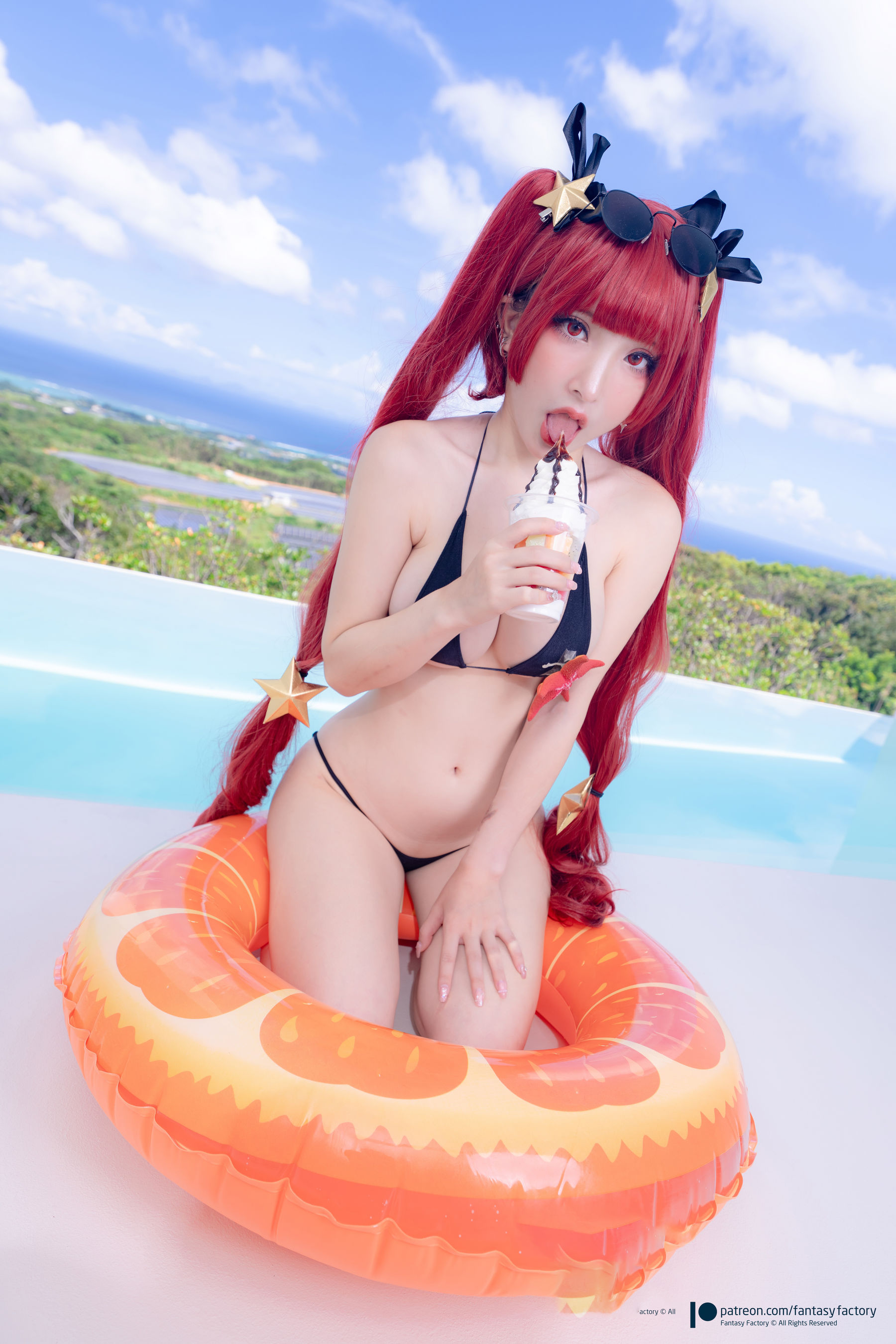 [Fantasy Factory] 小丁Cosplay写真 - 檀香山泳衣（28P）