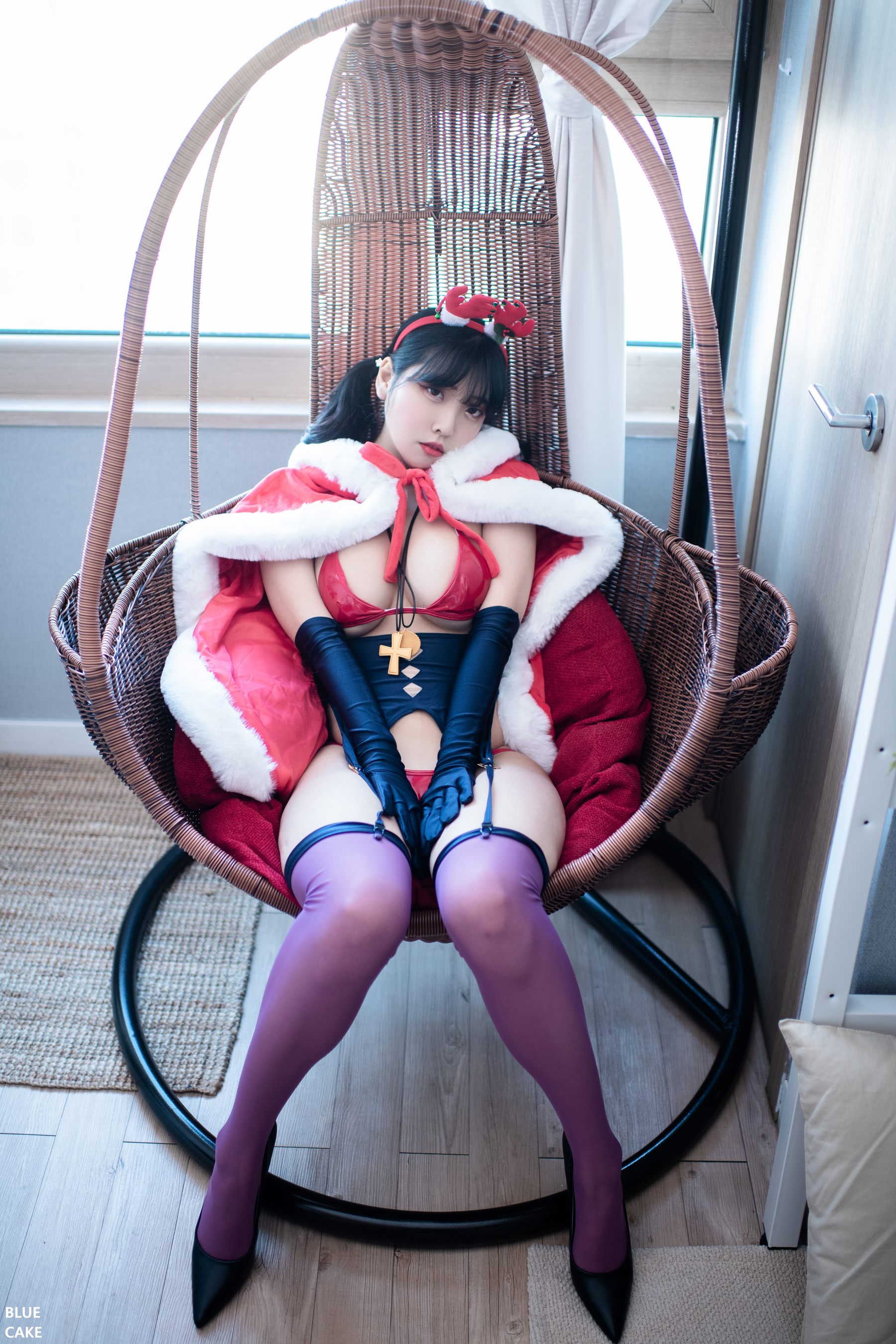 [BLUECAKE] Song Hana - XMas Figure（62P）-写真套图网