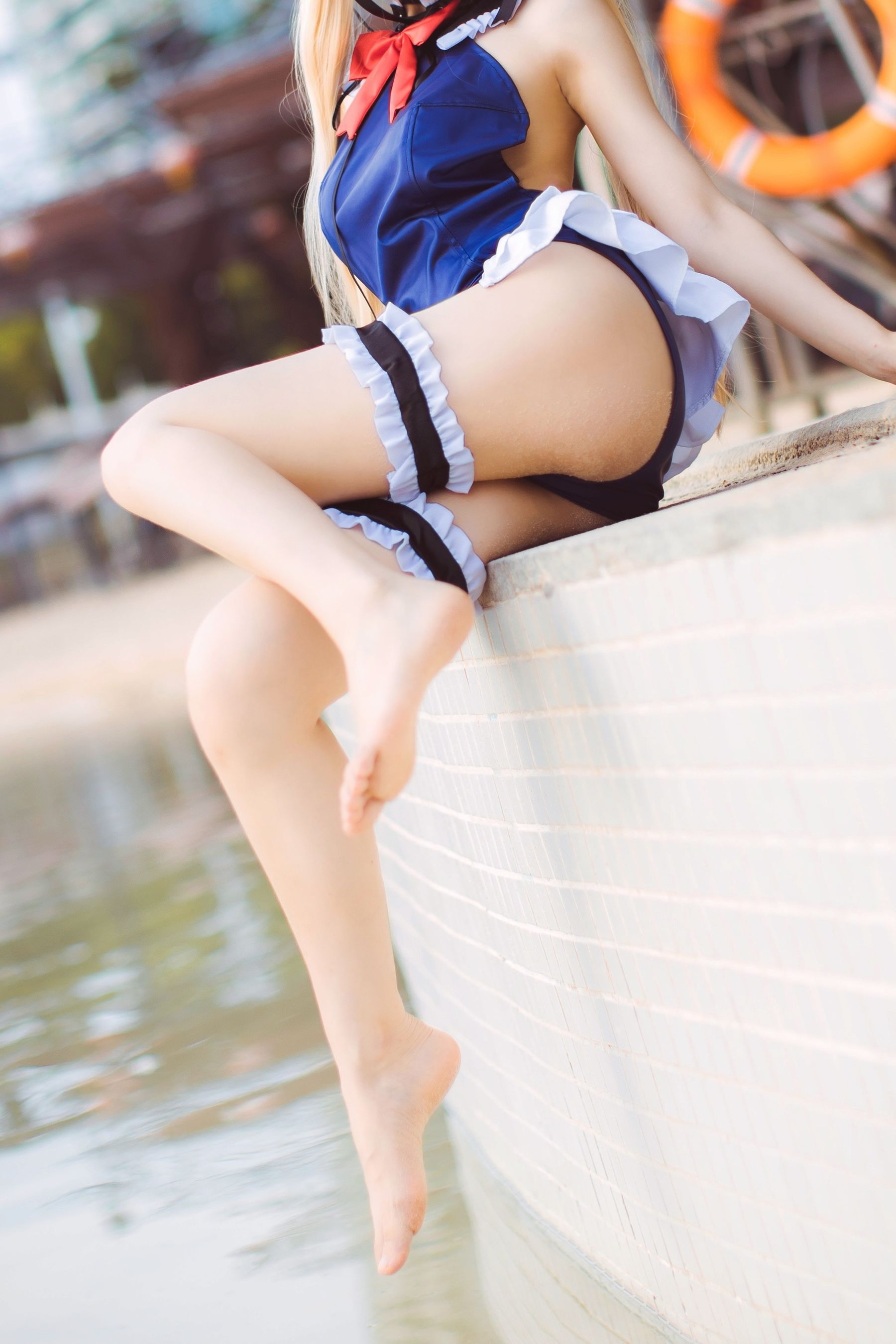 [福利COS] Coser衣衣 - 玛丽萝丝泳装（29P）