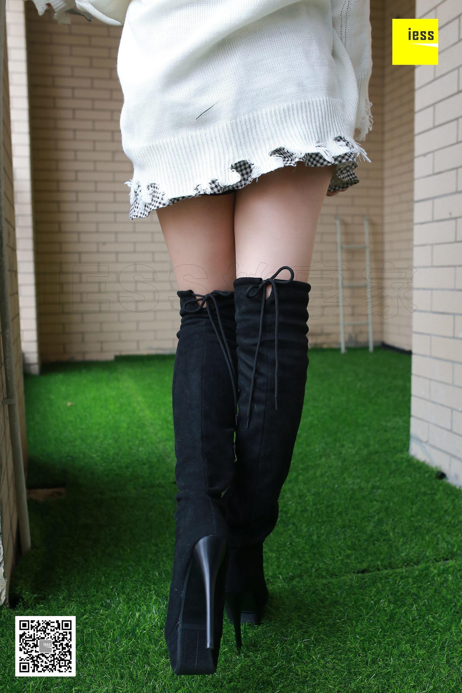 文欣《过膝长靴的诱惑》[异思趣向IESS] 丝享家180（98P）