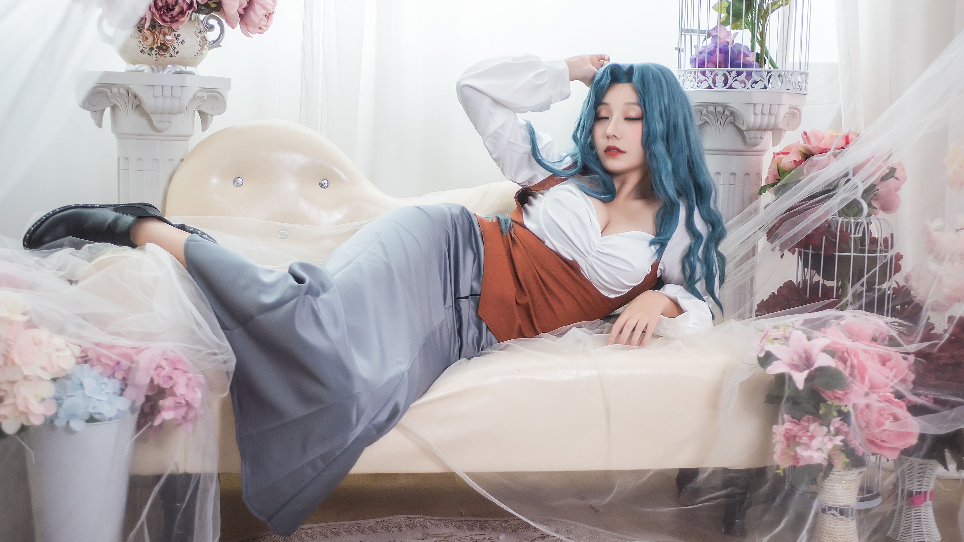 [COS福利] The Vagrant Cosplay Album - 菌烨tako《安玛丽》（20P）-爱变色