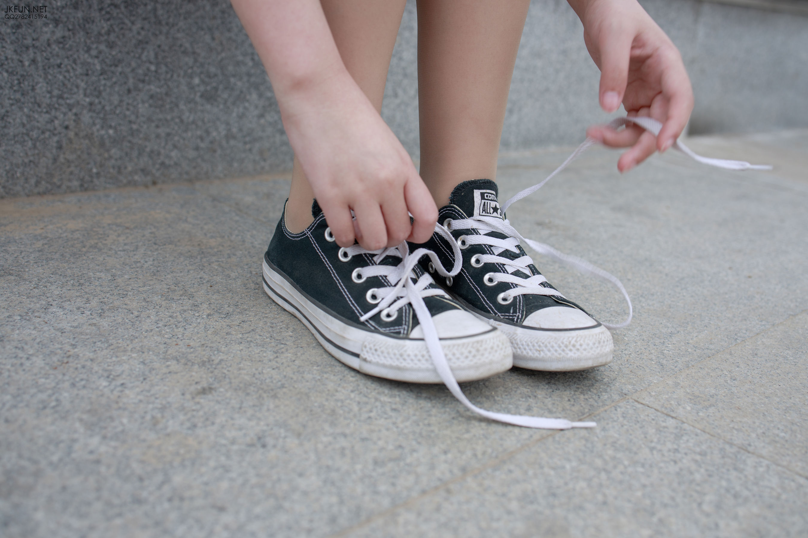 [森萝财团] JKFUN-005 卉子 10D肉丝（116P）