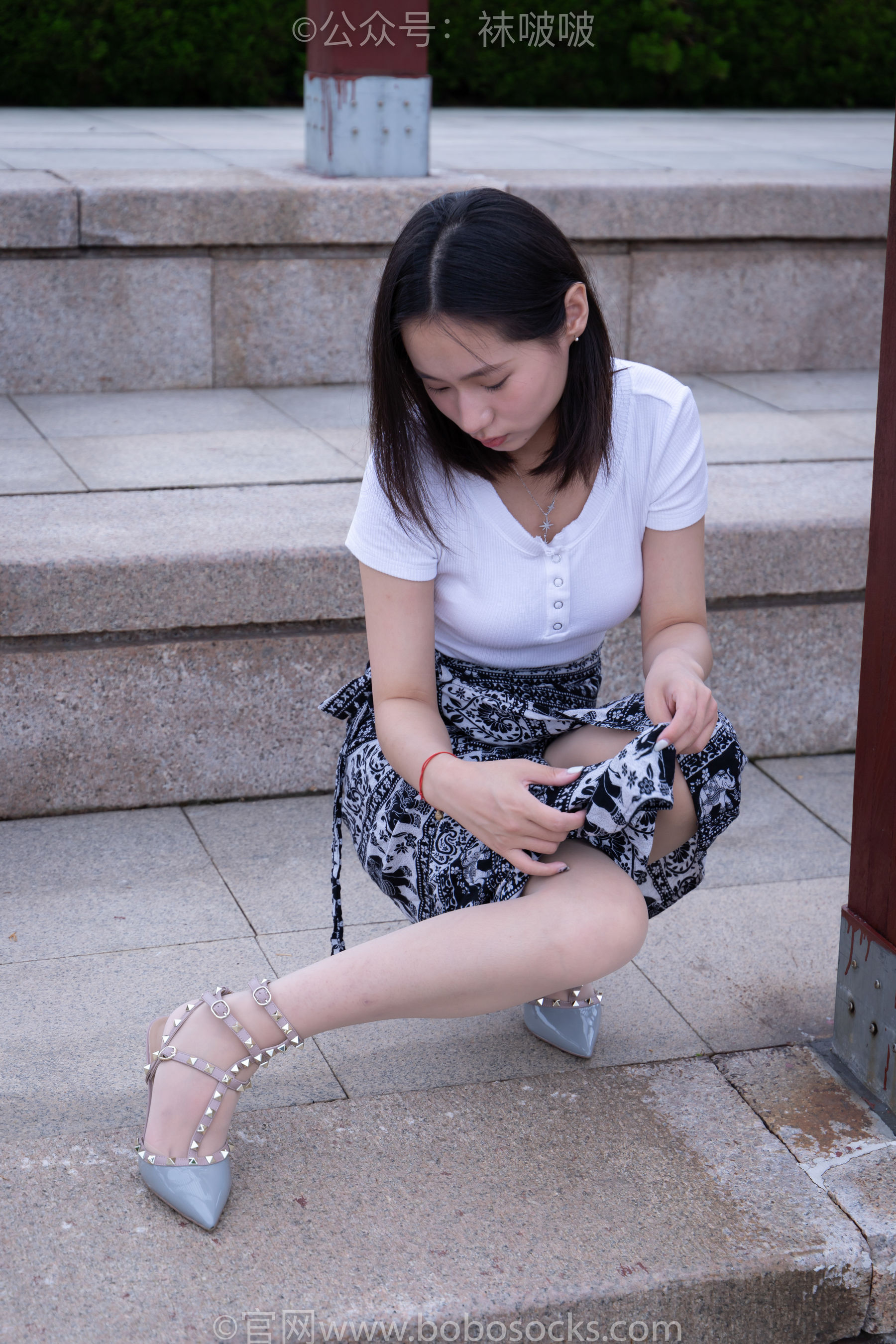 BoBoSocks袜啵啵 No.014 思思-华伦天奴高跟鞋、肉丝（139P）