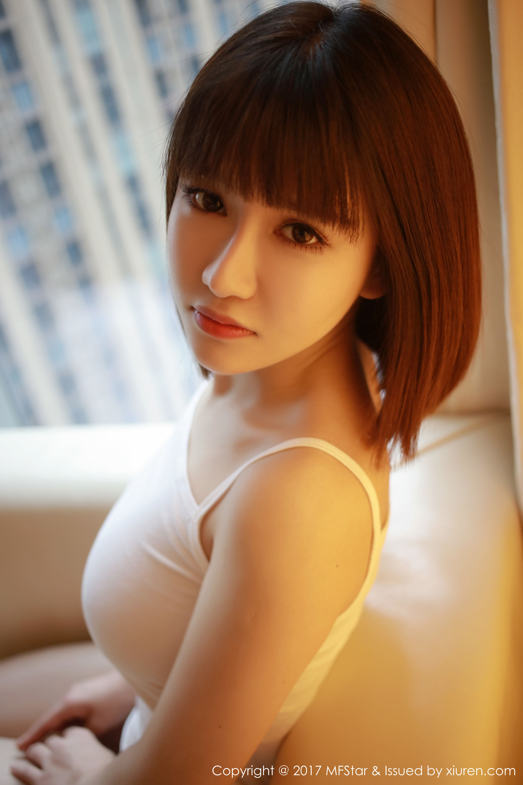 K8傲娇萌萌Vivian《诱人的小背心》 [模范学院MFStar] VOL.102（46P）