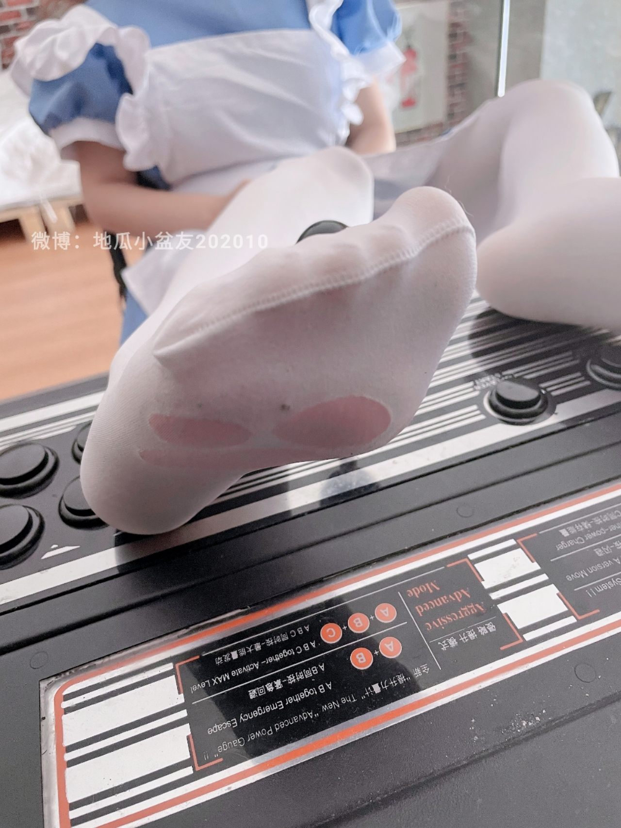 地瓜小盆友 - 蓝白女仆（20P）