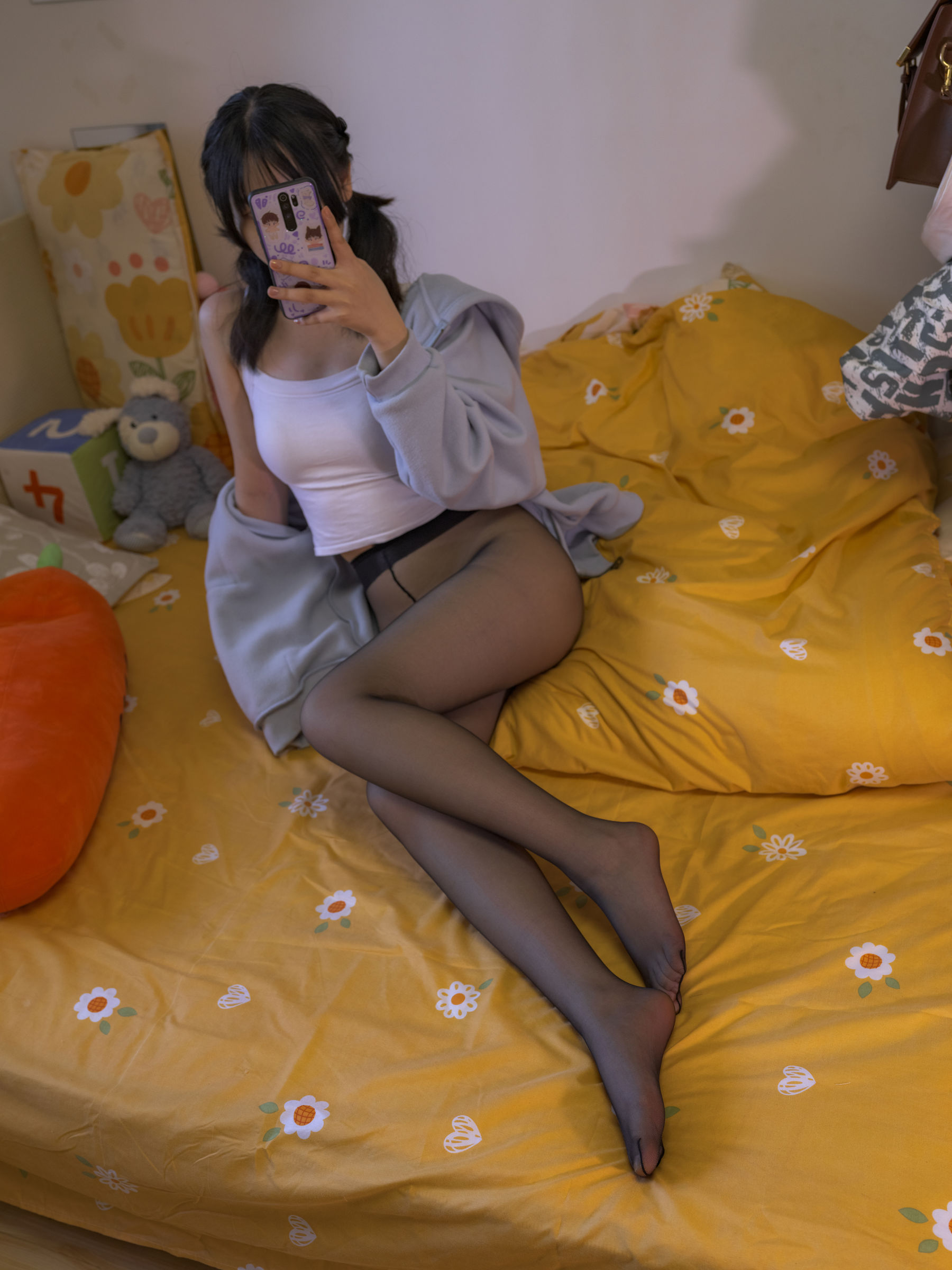 森萝财团写真 月下007 小夜 黑丝 10D 超薄（99P）