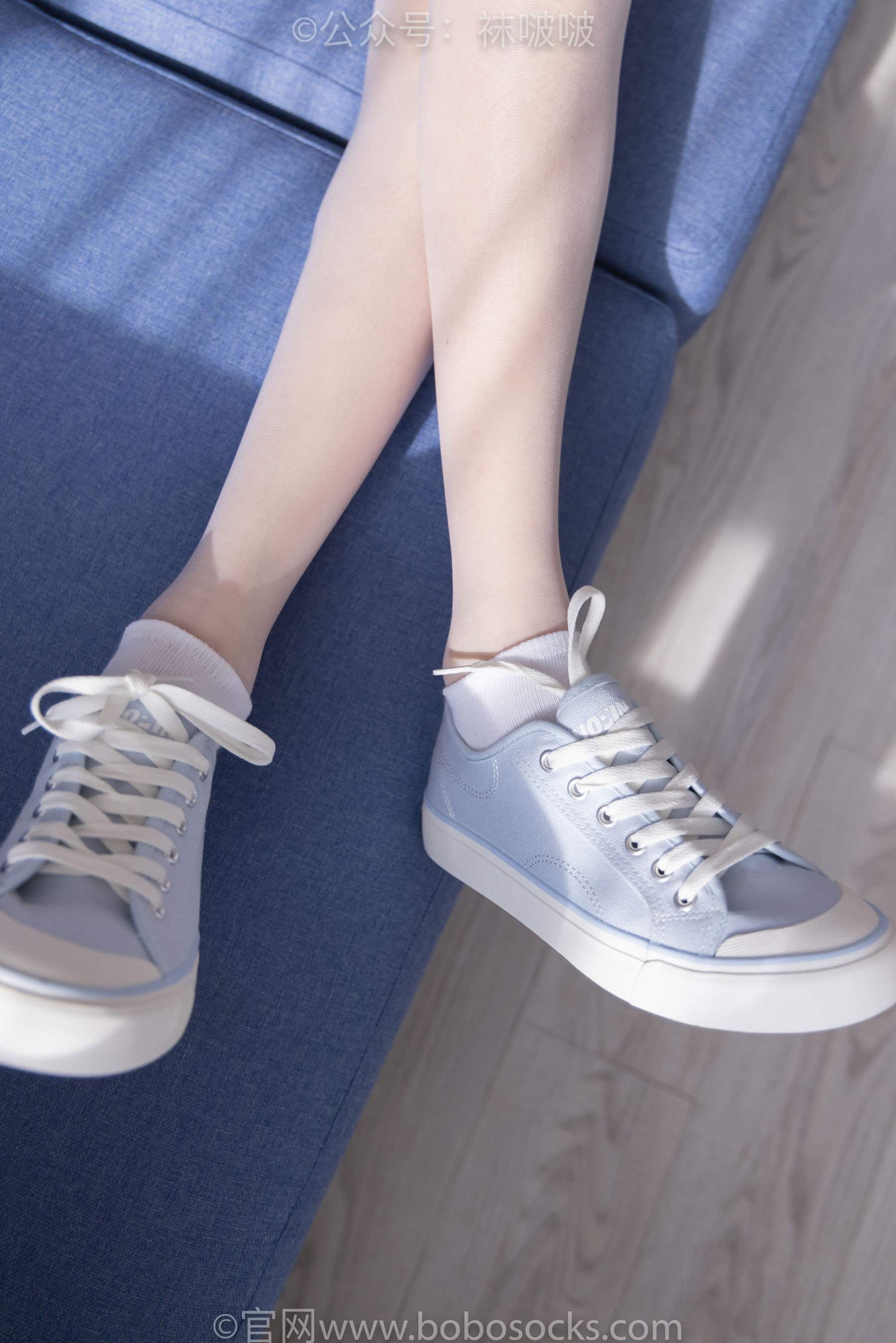 BoBoSocks袜啵啵 No.037 稚予-帆布鞋、短白棉袜、白丝（136P）