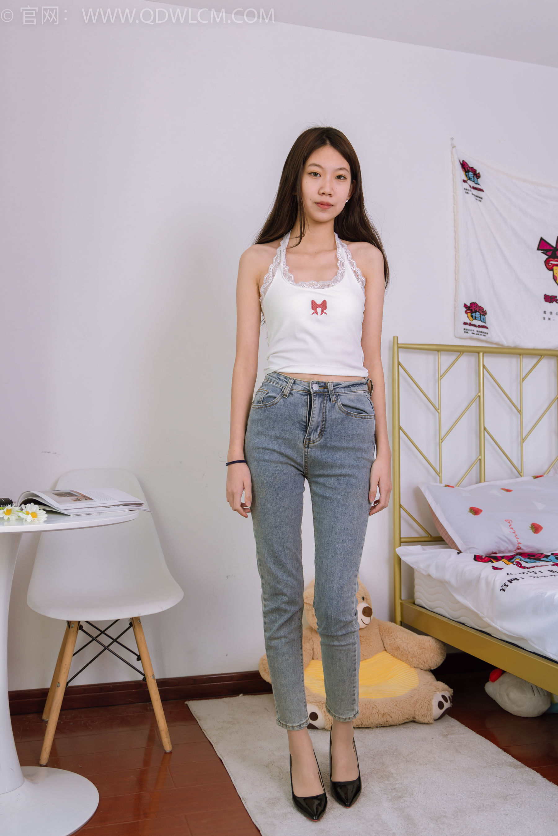 物恋传媒 No.1459 纤纤-粉色蝴蝶结（149P）