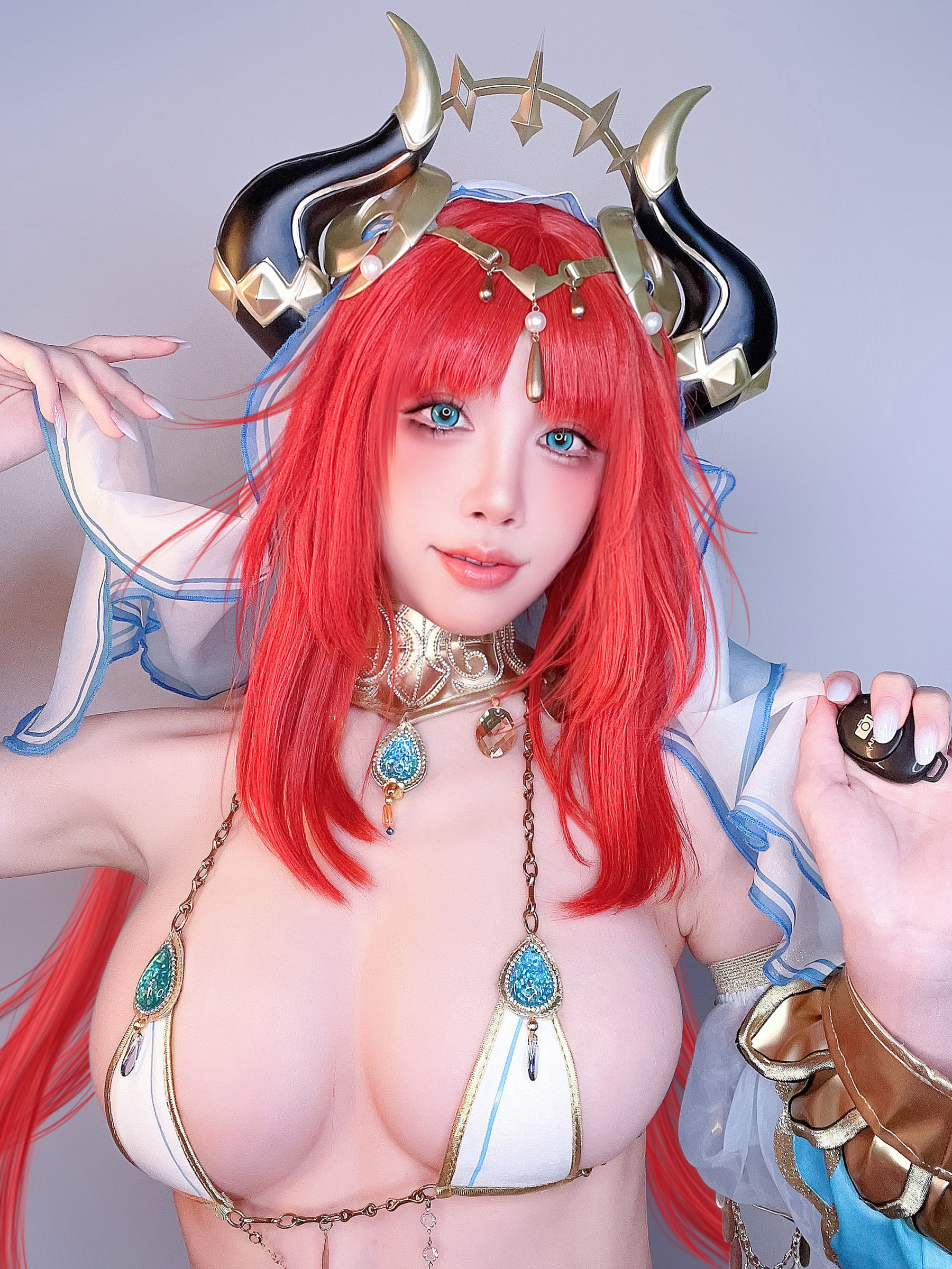 动漫博主水淼aqua - 原神 妮露（26P）