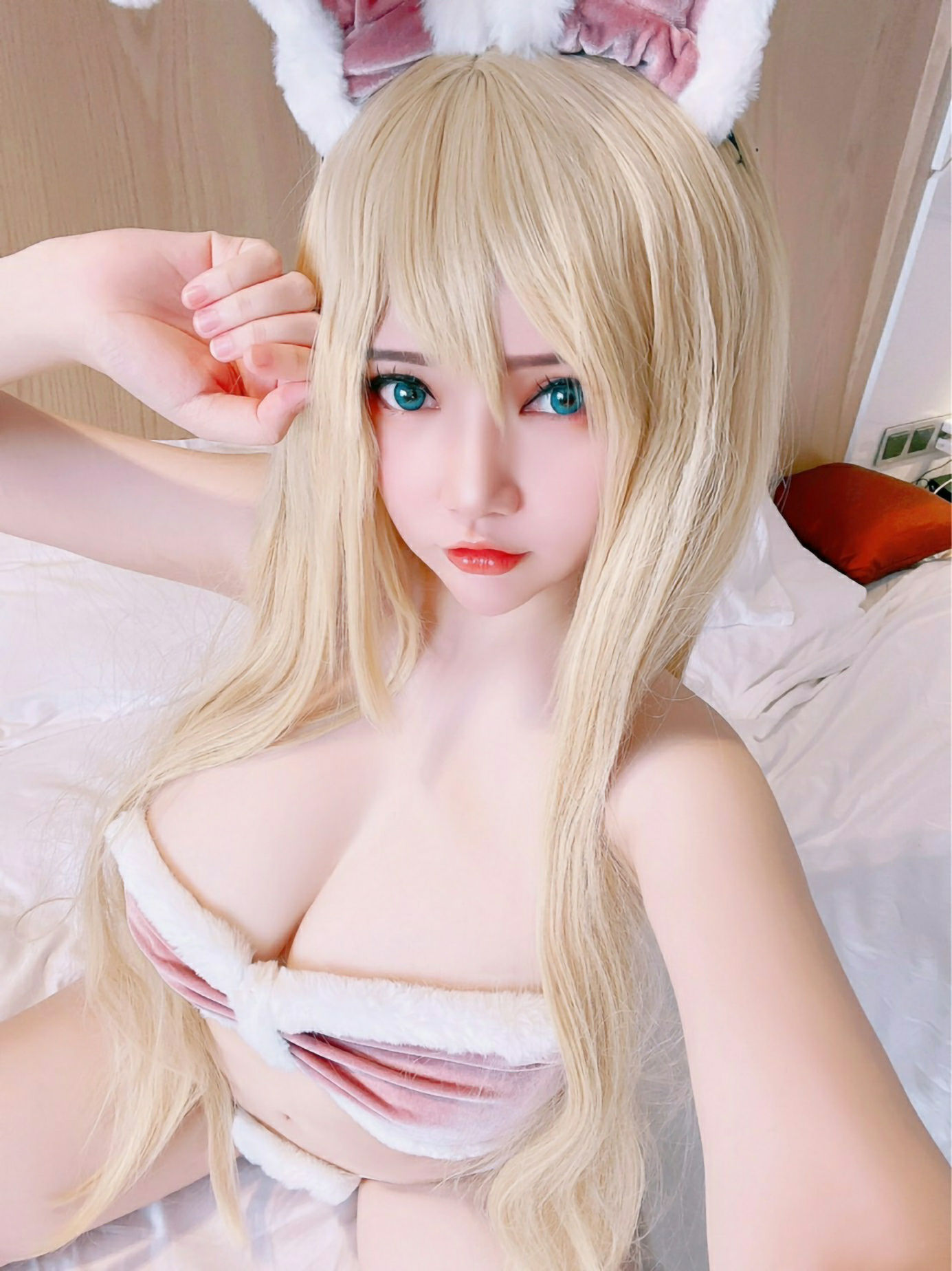 Coser小姐姐Potato Godzilla - April Patreon Selfies（21P）