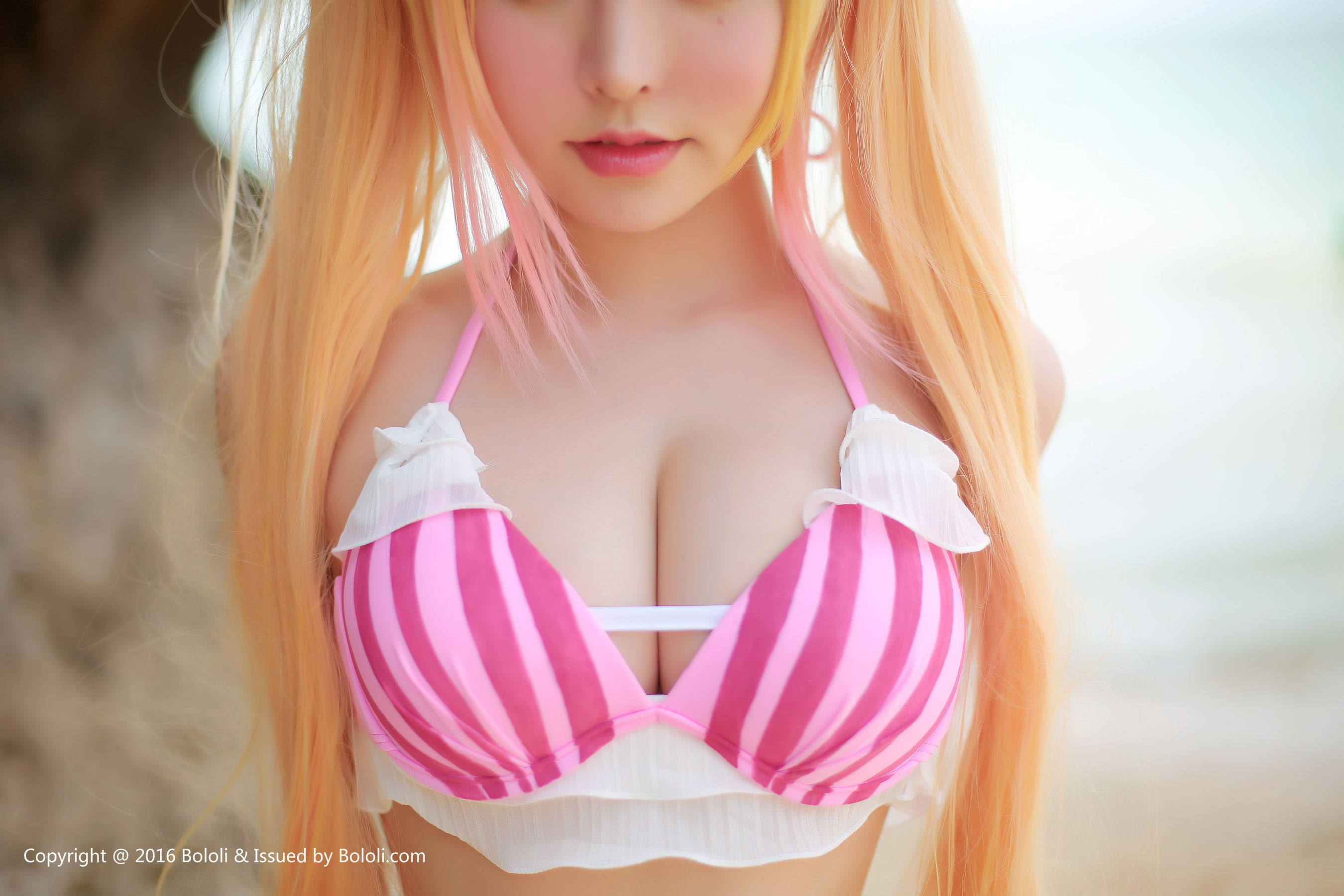 柳侑绮、夏美酱《妹抖龙比基尼》 [Bololi波萝社] BOL.052（30P）