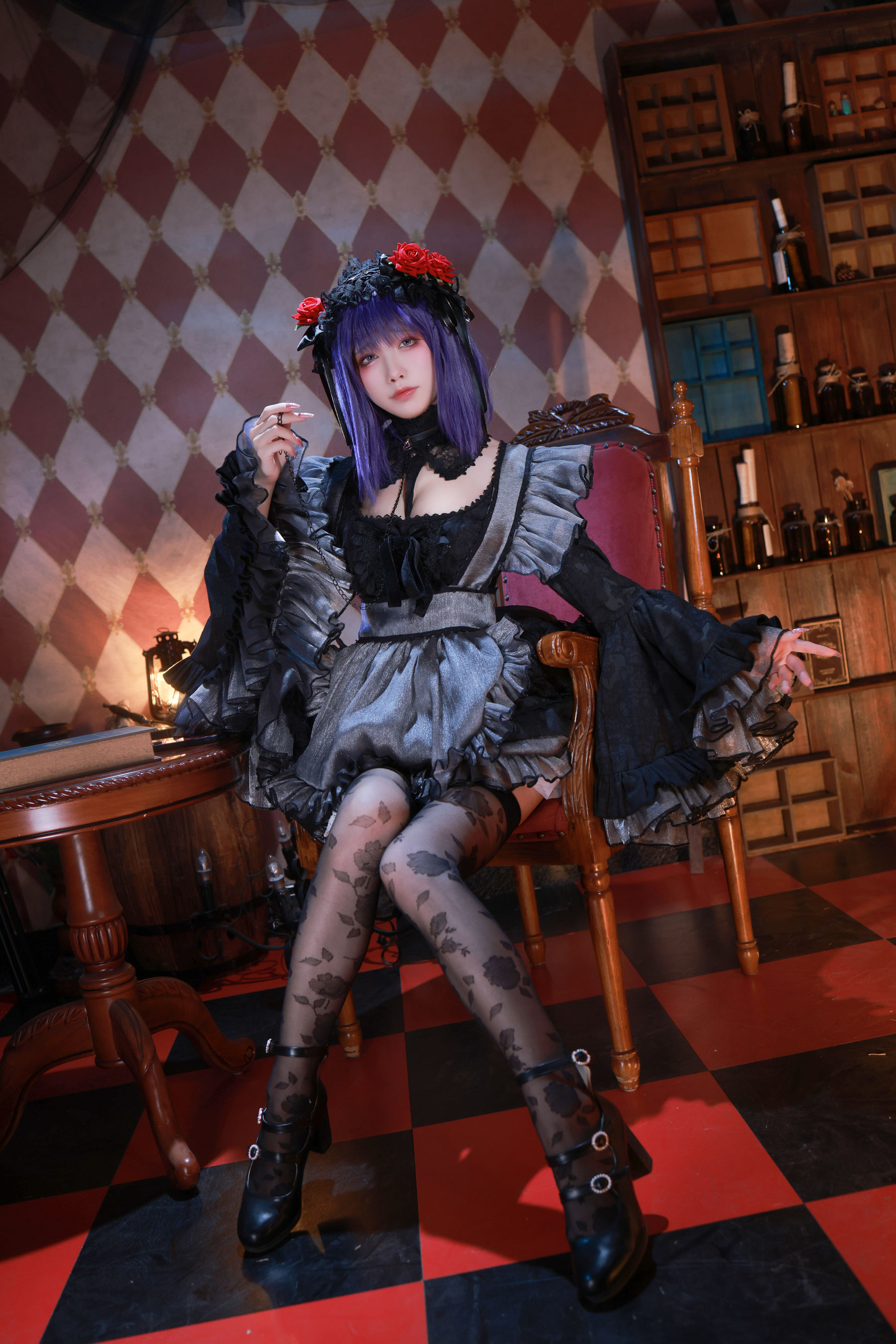 [福利COS] 动漫博主水淼aqua - 黑江雫（40P）