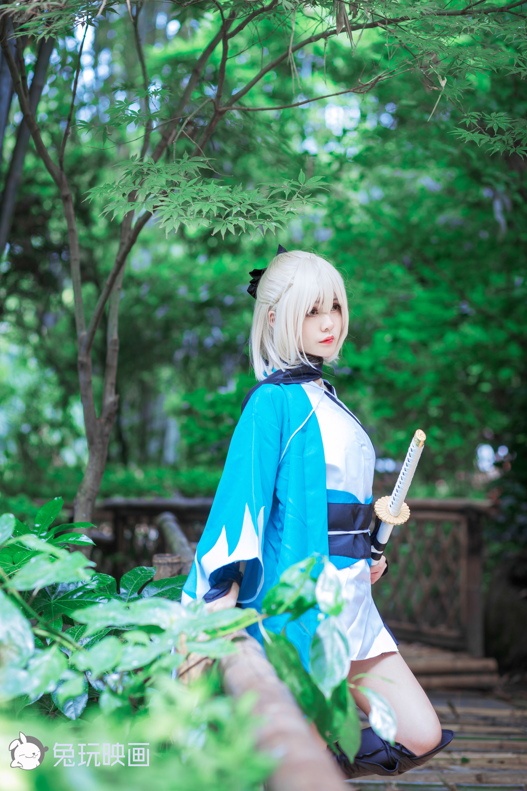 [兔玩映画] - 冲田总司和saber（47P）