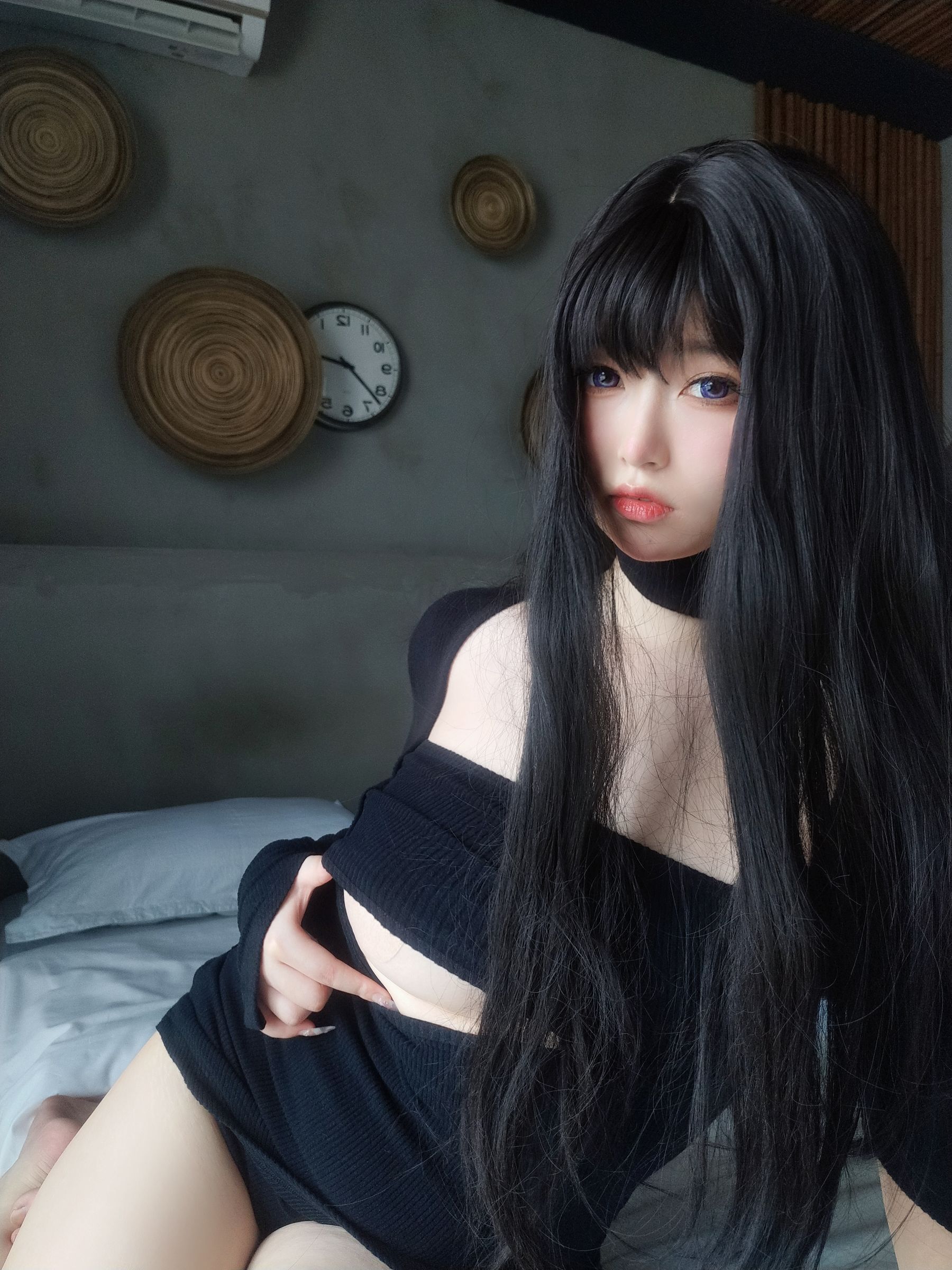 [福利COS] 女主K - 害羞的妹妹（17P）