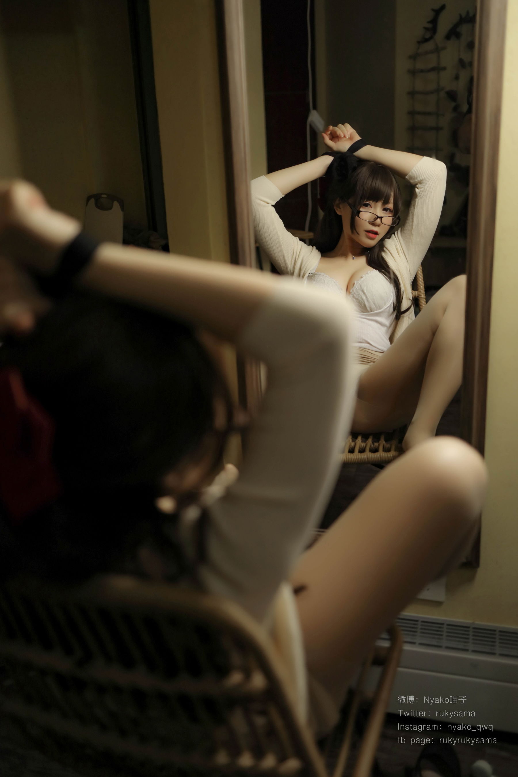 萌妹子Nyako喵子 -   縛られたの人妻（123P）