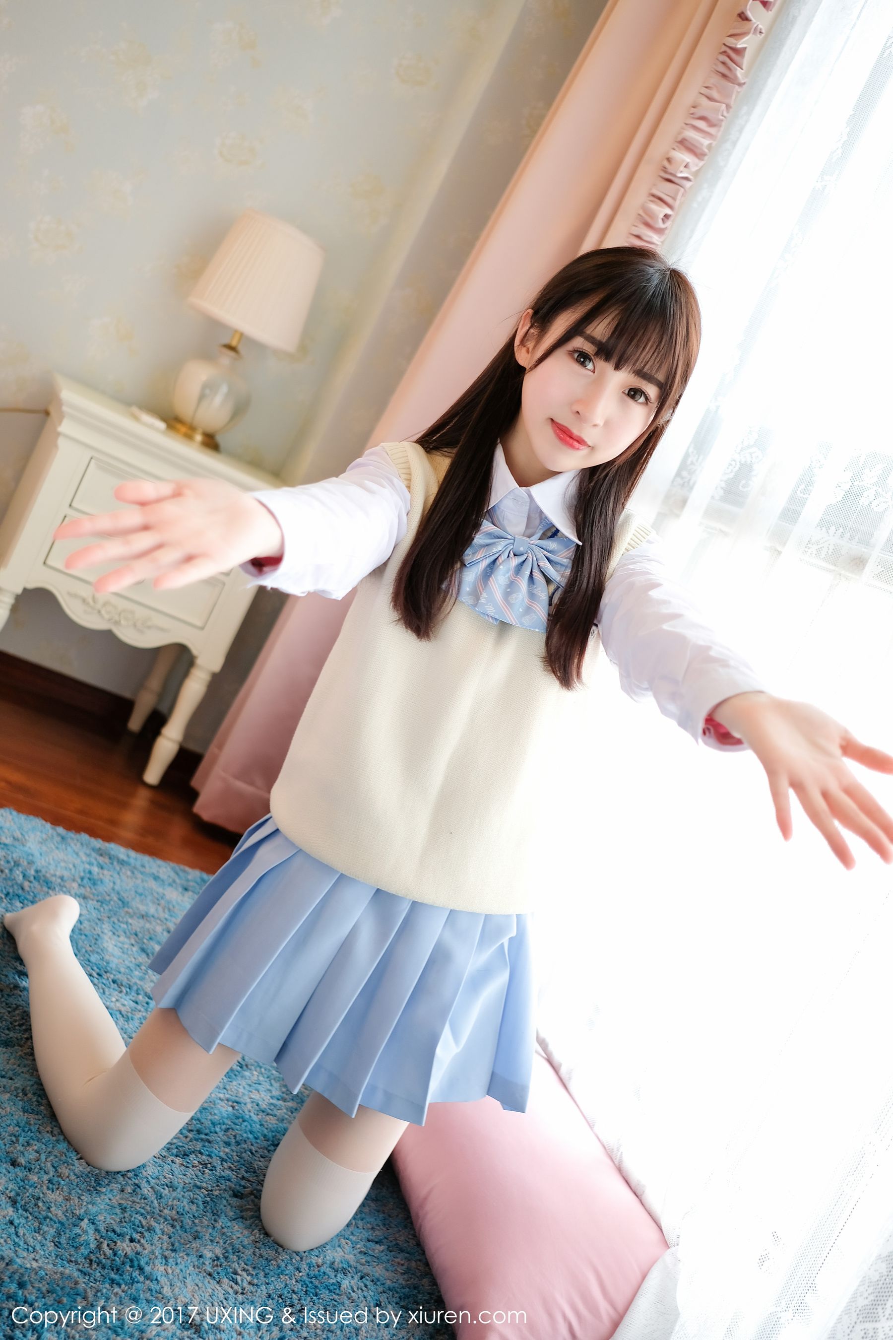 清纯萝莉@丸子mayuki [优星馆UXING] VOL.041（43P）