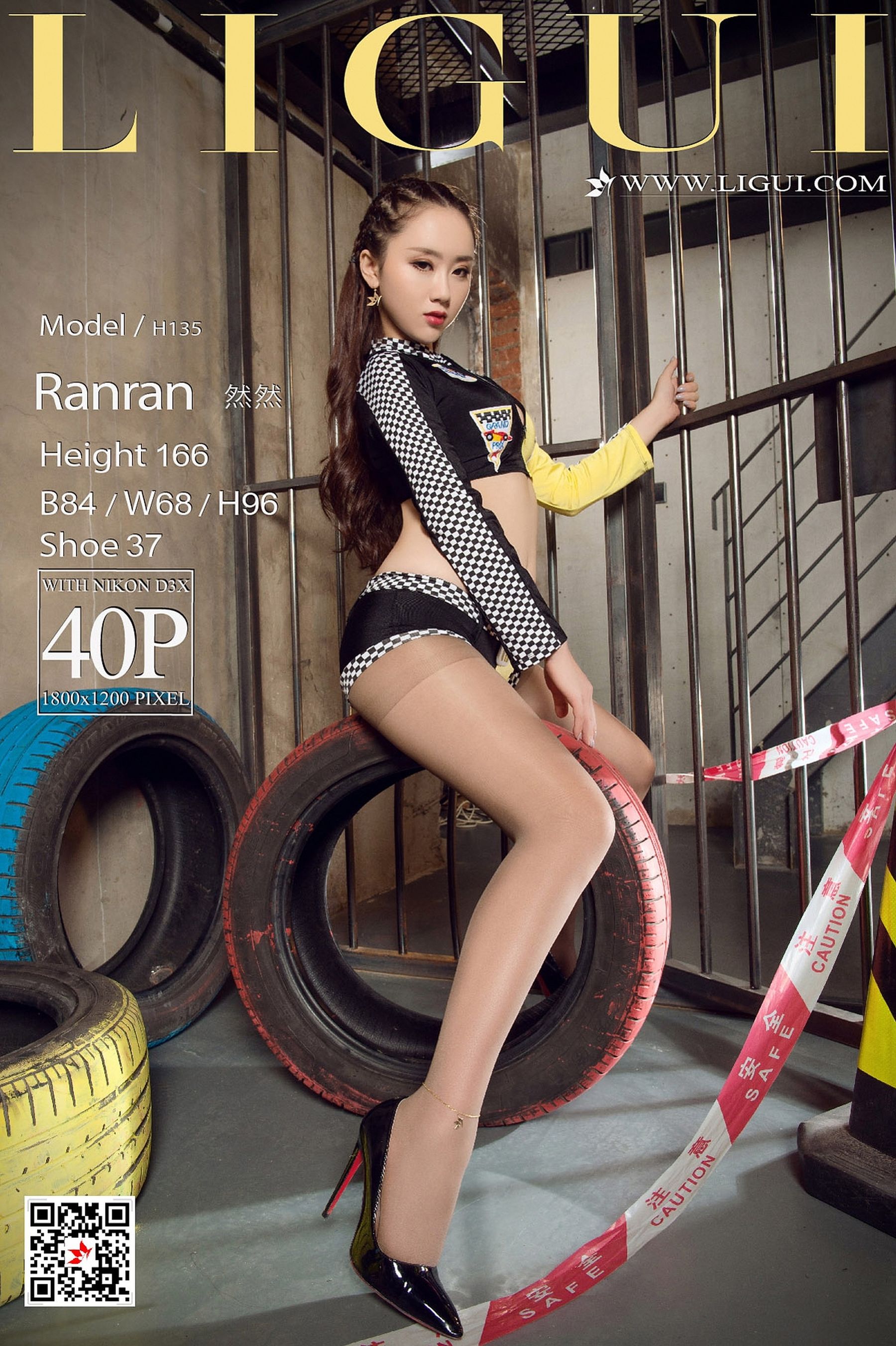 Model 然然《监狱运动女郎》 [丽柜Ligui]（40P）