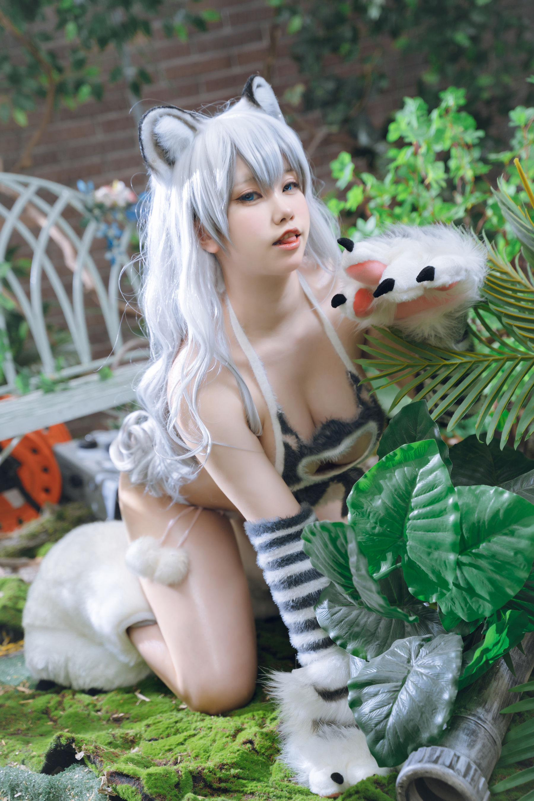 [福利COS] 一北亦北 - 白虎兽娘福瑞（40P）