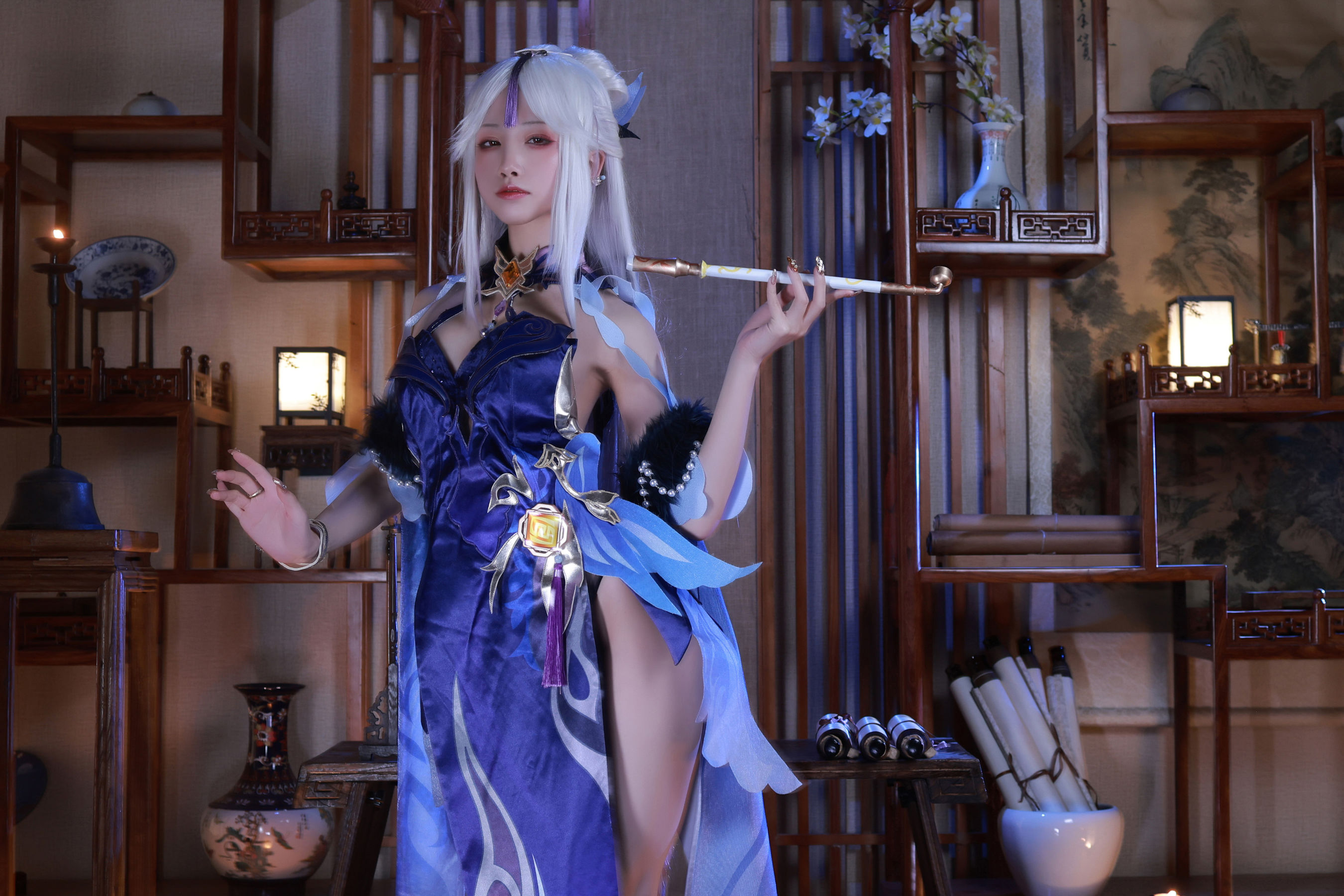 [福利COS] 动漫博主水淼aqua - 凝光（15P）