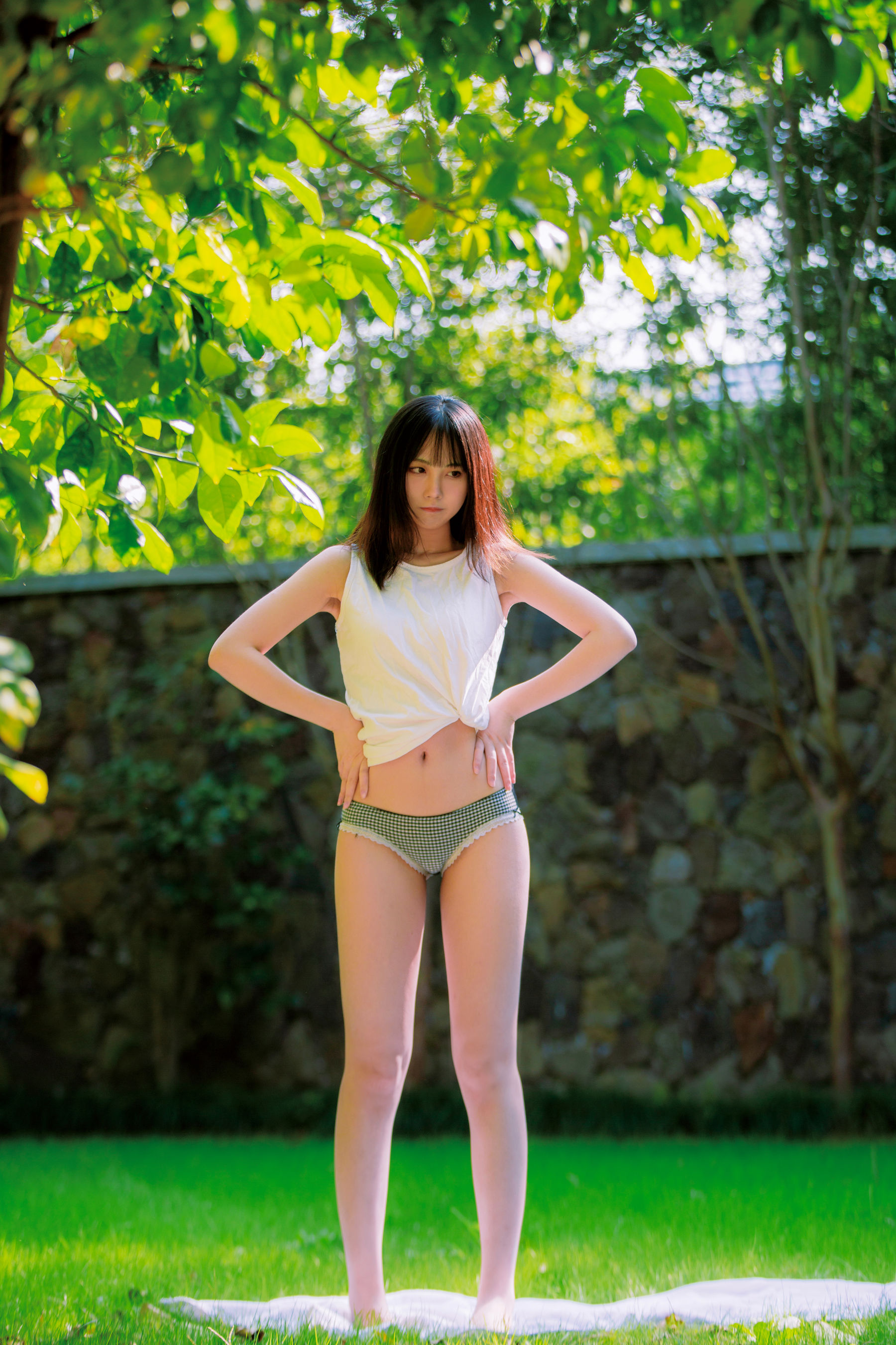 [福利COS] 次元少女念雪ww - 夏日微风（50P）-爱变色