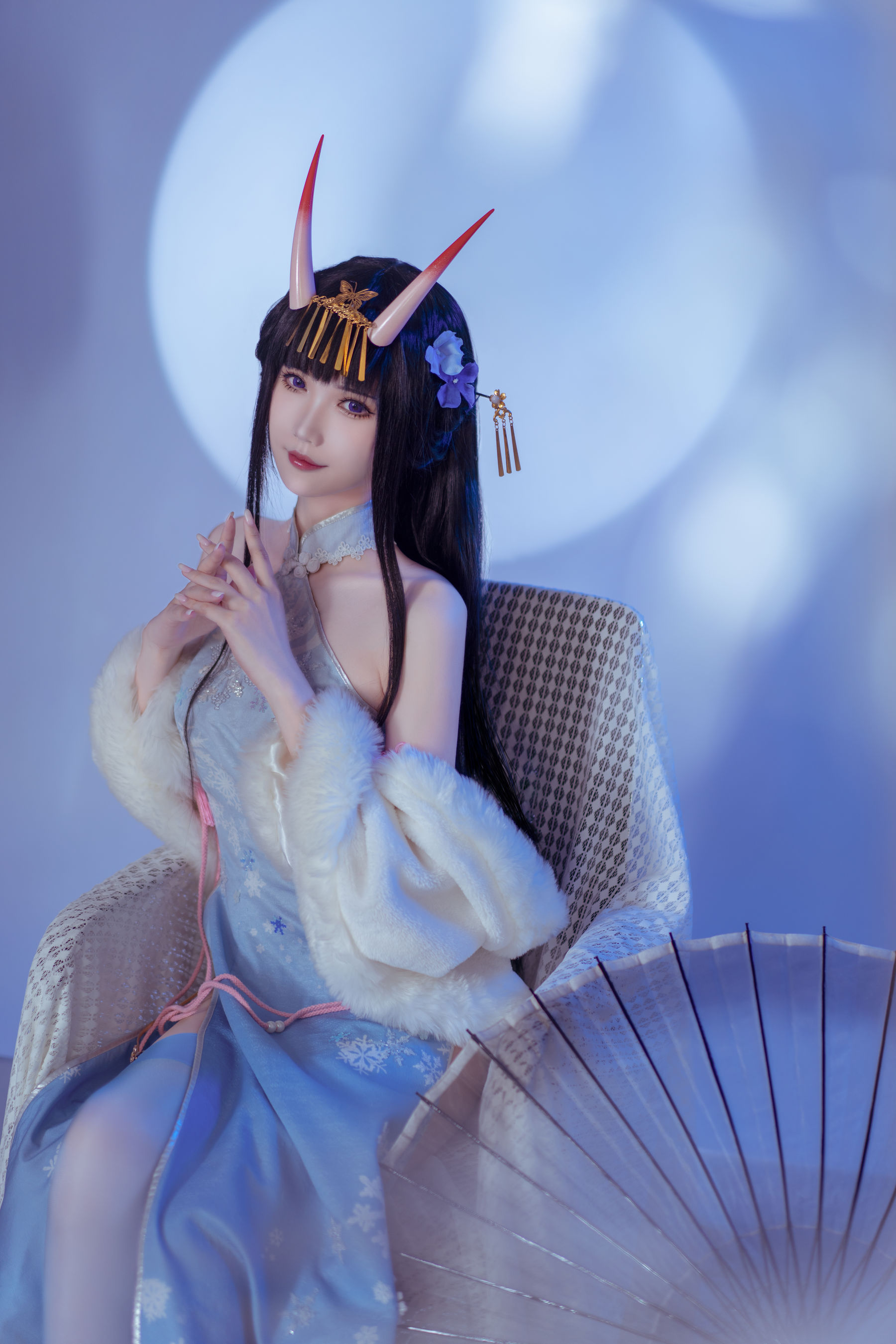 [网红COS] 花兮_honoka - 能代 冬雪沁香（12P）