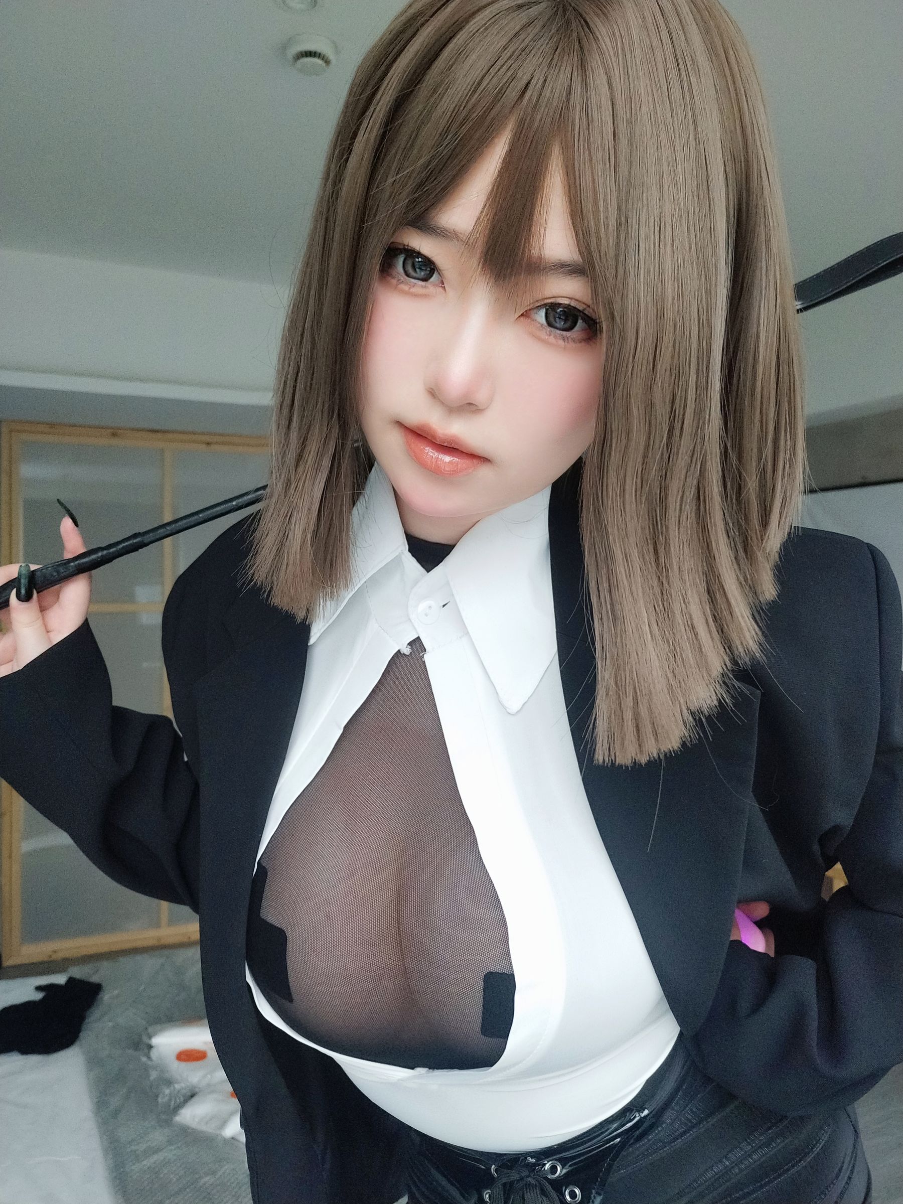 [福利COS] 女主K - 大胆的秘书（107P）