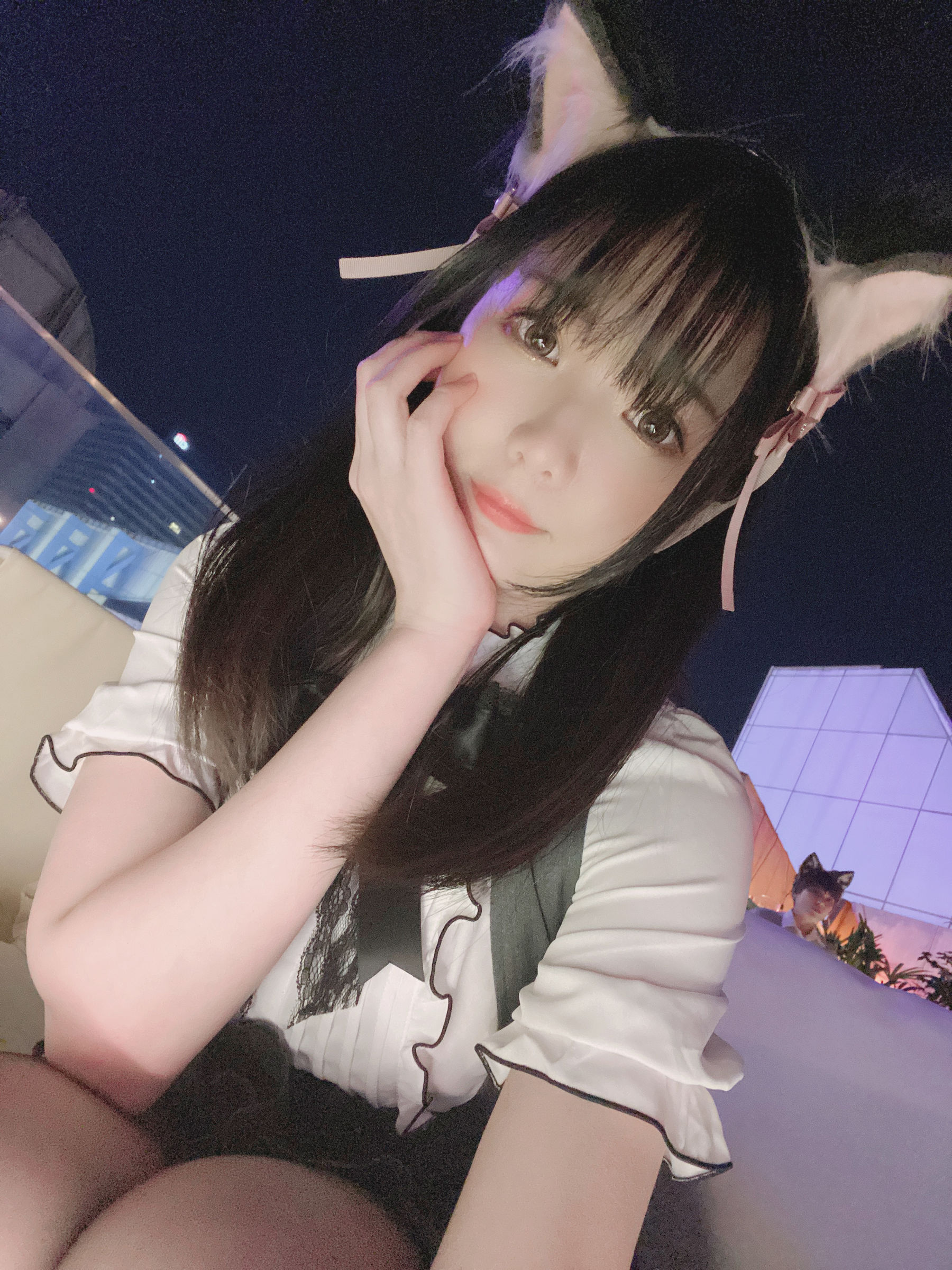 [福利COS] 微博妹纸霜月shimo - 一緒に飲みますか？（19P）